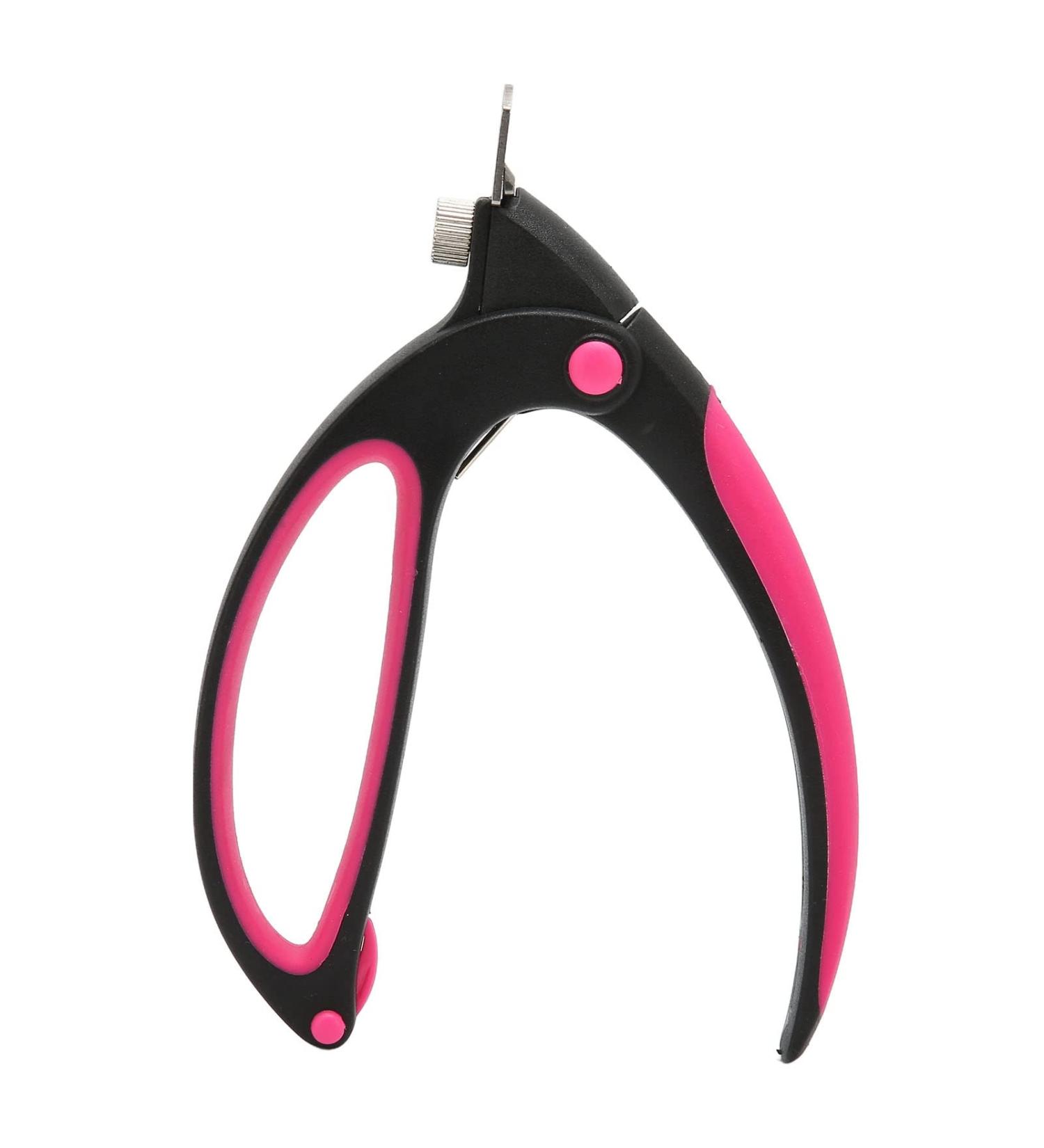 Acrylic Nail Clipper Stainless Steel Flexible Fake Nail Tip Trimmer with Silicone Handle Professional Acrylic Nail Tip Cutter Trimmer Manicure Tool for Salon Home - Buy Online on GoSupps.com