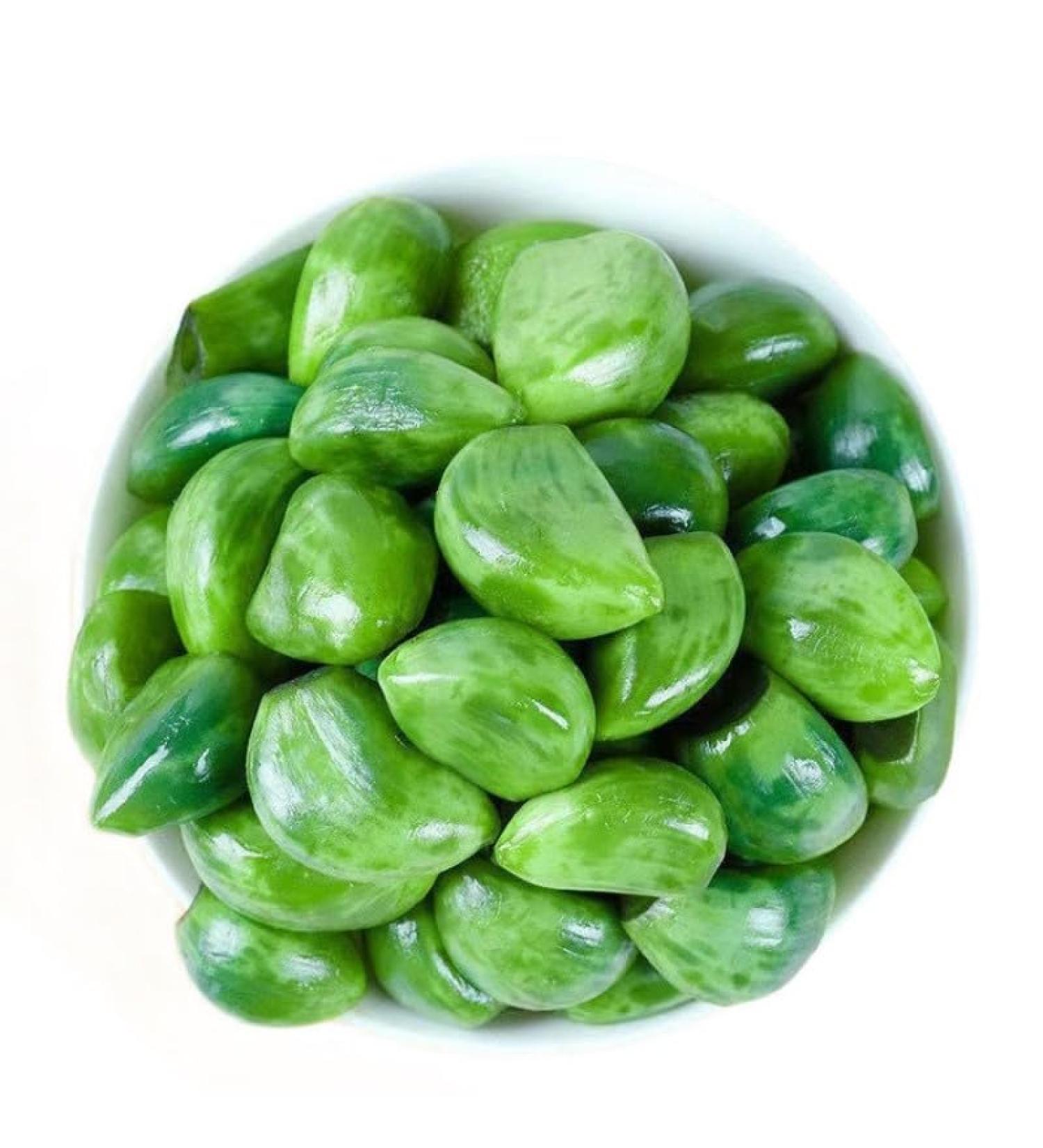 Laba Garlic Pickled Garlic 50/200/250/400/500g/bag Jade Garlic emerald green garlic Shandong specialty delicious vinegar garlic sweet and sour pickles vegetable Vegan Chinese snack (50g 1pack) 50g 1pack - Buy Online on GoSupps.com