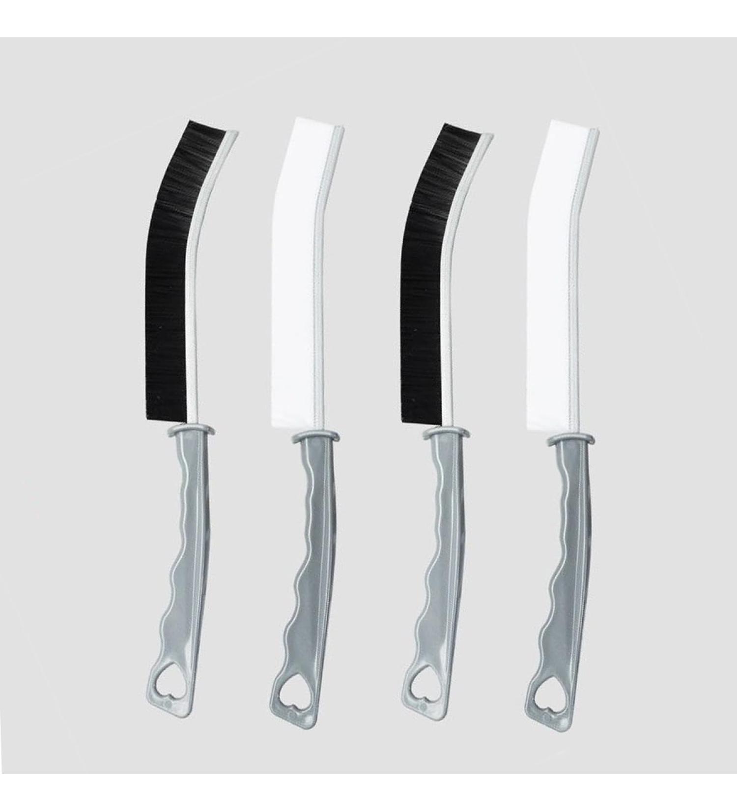 Cevice Cleaning Brush 4Pcs Hard-Bristled Crecive Cleaning Brush Crevice Cleaning Tool Multifunctional Scrub Brushes for Household Use Household Cleaning Tool for Kitchen Bathroom - Buy Online on GoSupps.com