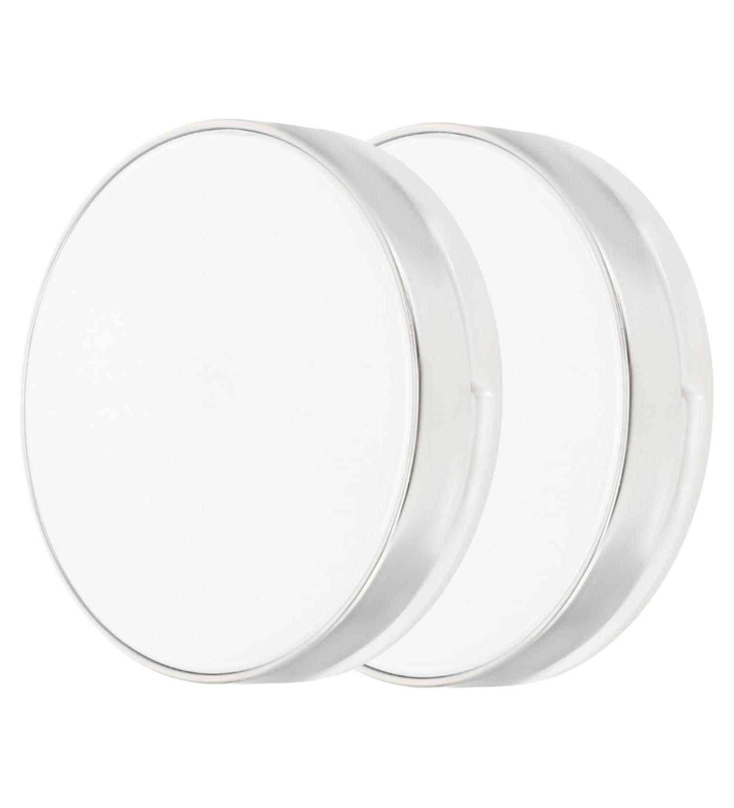 FOMIYES 2 Pcs Body Powder Compact Cushion Foundation Case Powder Cases Box Pack Travel Empty Toner 1 count (Pack of 1) Silver - Buy Online on GoSupps.com