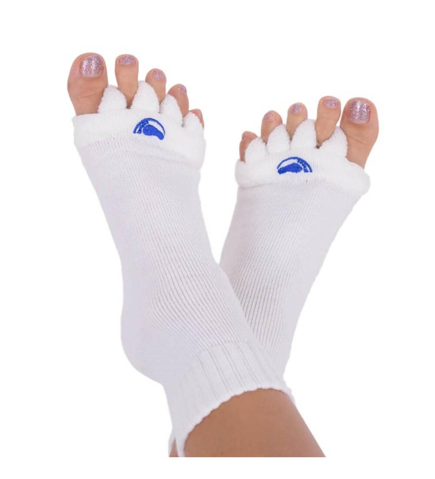 Original Foot Alignment Socks in Off White - Relieve Pain & Improve Posture - Buy Online on GoSupps.com