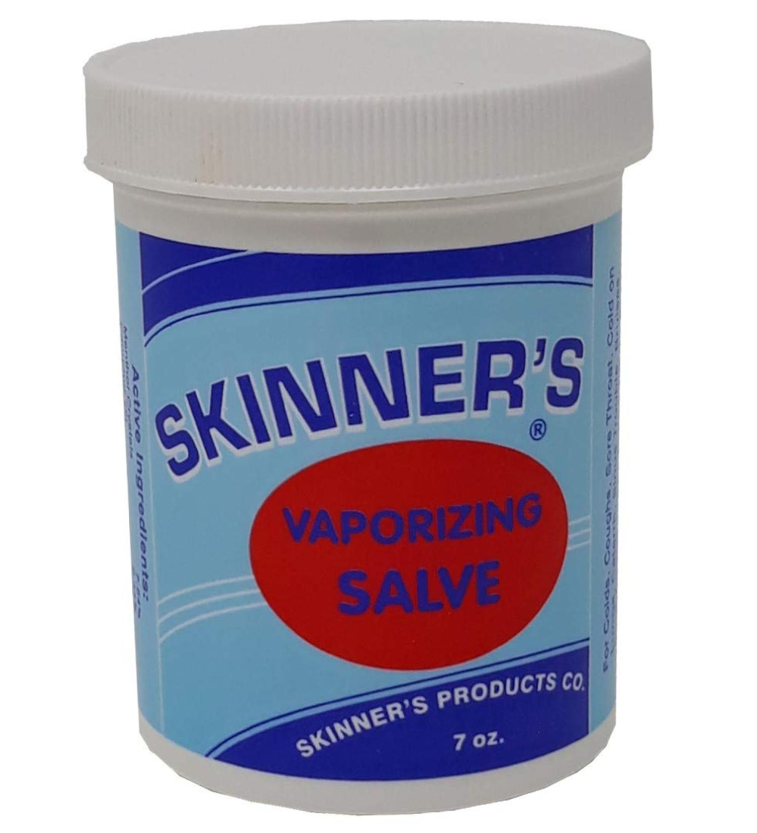 Skinner's Vaporizing Salve 7 oz. - Soothing Relief for Aches and Pains - Buy Online on GoSupps.com