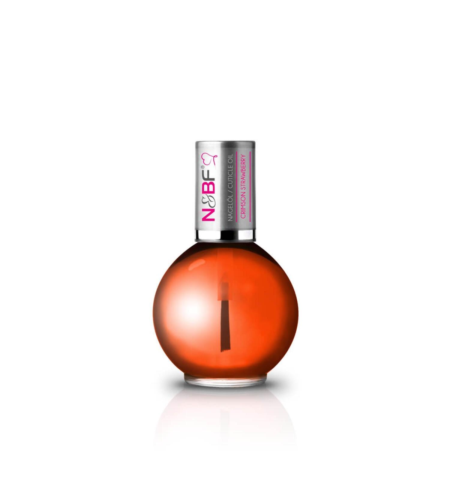 N & BF Nail Oil Strawberry - 11.5 ml | Nourishing Nail & Cuticle Care | Repair & Protect for Healthy Fingernails - Buy Online on GoSupps.com