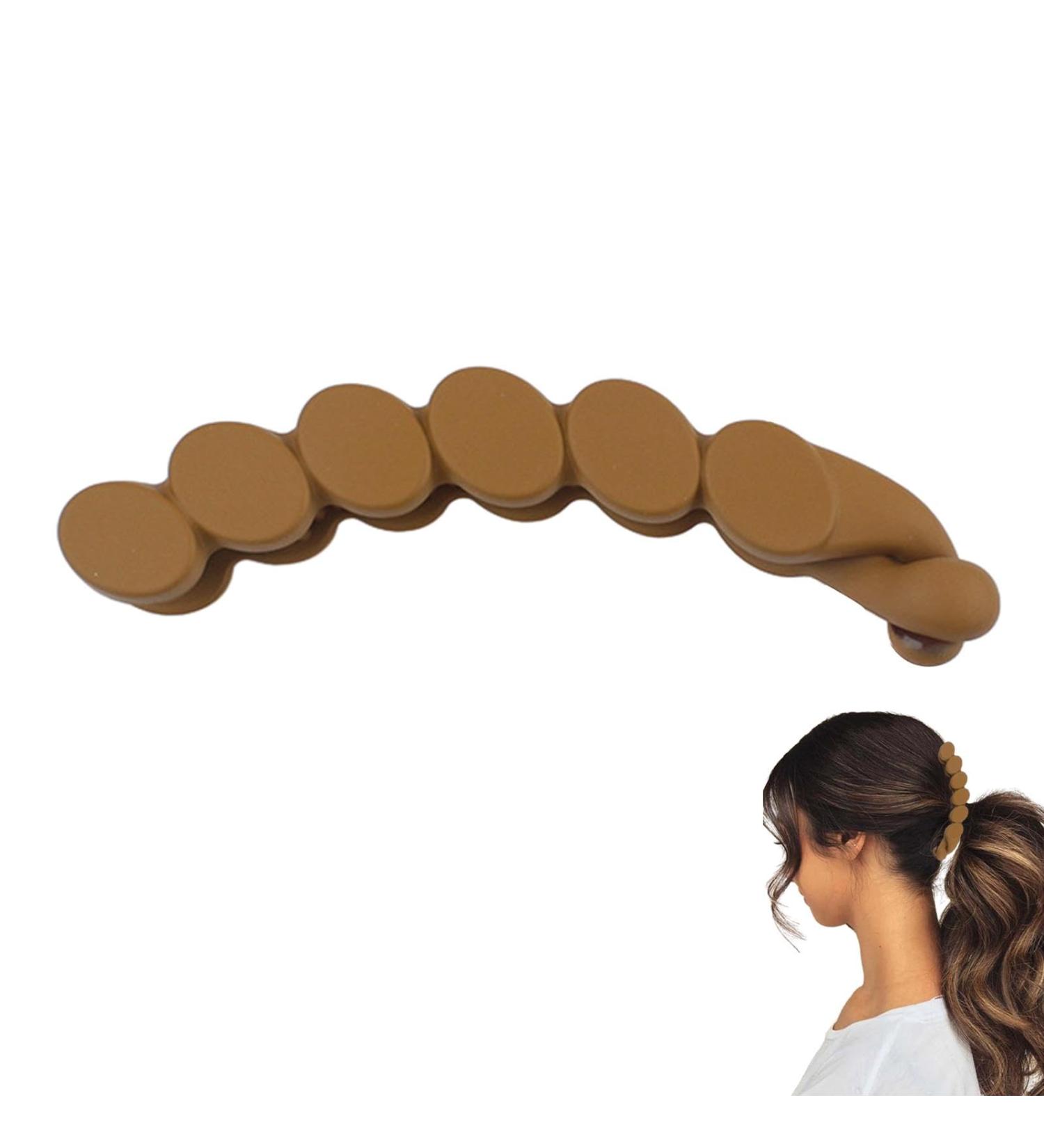 Vintage Hair Clips - 3 Vintage Hair Clips Banana Clip Clincher Combs Non-Slip Banana Clips for Women Hair Ponytail Clip Large Cute Ponytail Banana Clip Non Slip Banana Clips for Women Ladies - Buy Online on GoSupps.com