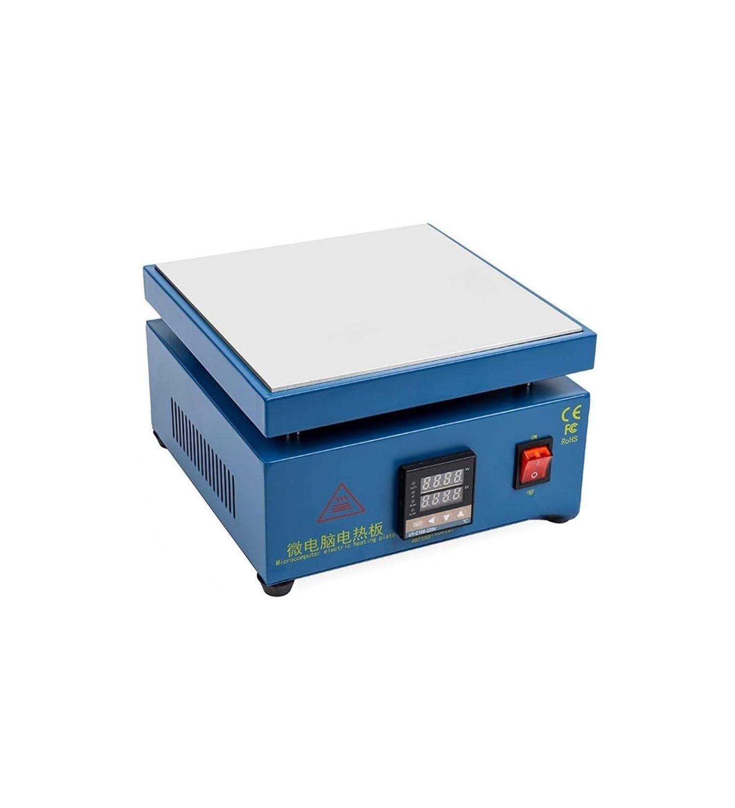 600W Electronic Heating Plate | 946C Preheat Station for PCB & SMD | 200x200mm Digital LED Lamp | Consistent Temperature Control - Buy Online on GoSupps.com