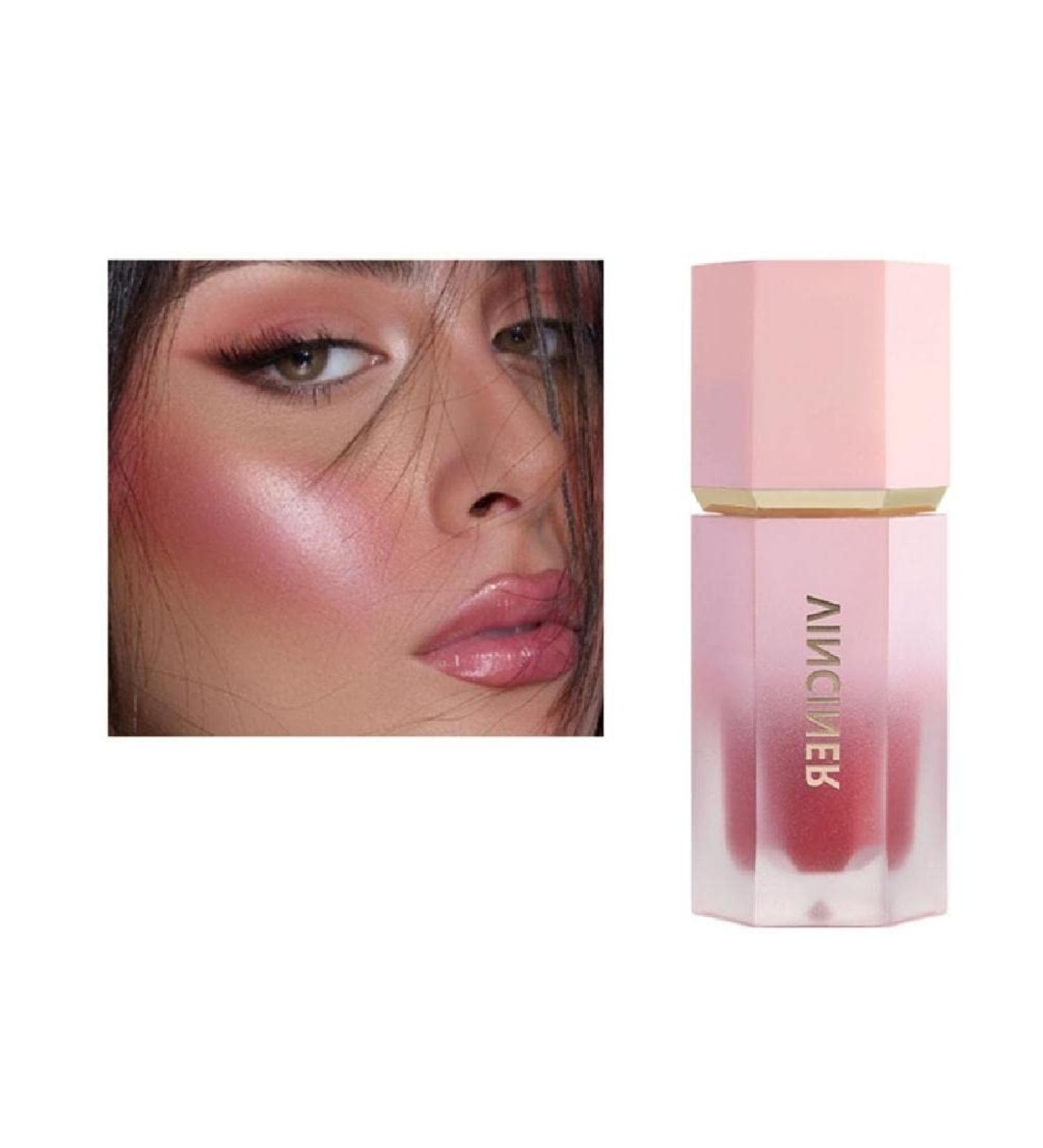 Soft Gel-Cream Blush Liquid Blush for Cheeks Lightweight Long-Wearing Smudge-Proof Natural-Looking Liquid Blush Makeup - Buy Online on GoSupps.com