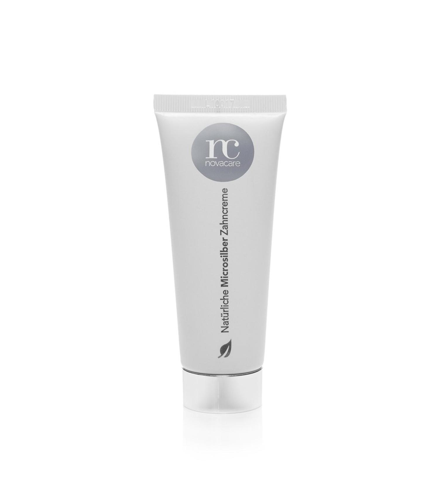 Novacare Natural Microsilver Toothpaste - WITHOUT fluoride / fluoride-free