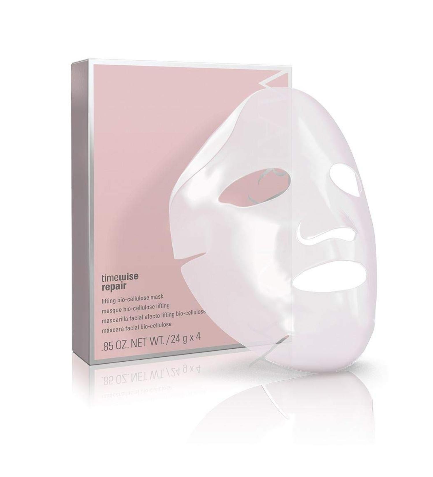mary kay MK TimeWise Repair Lifting Biocellulose Mask contains 4 masks each 24 g