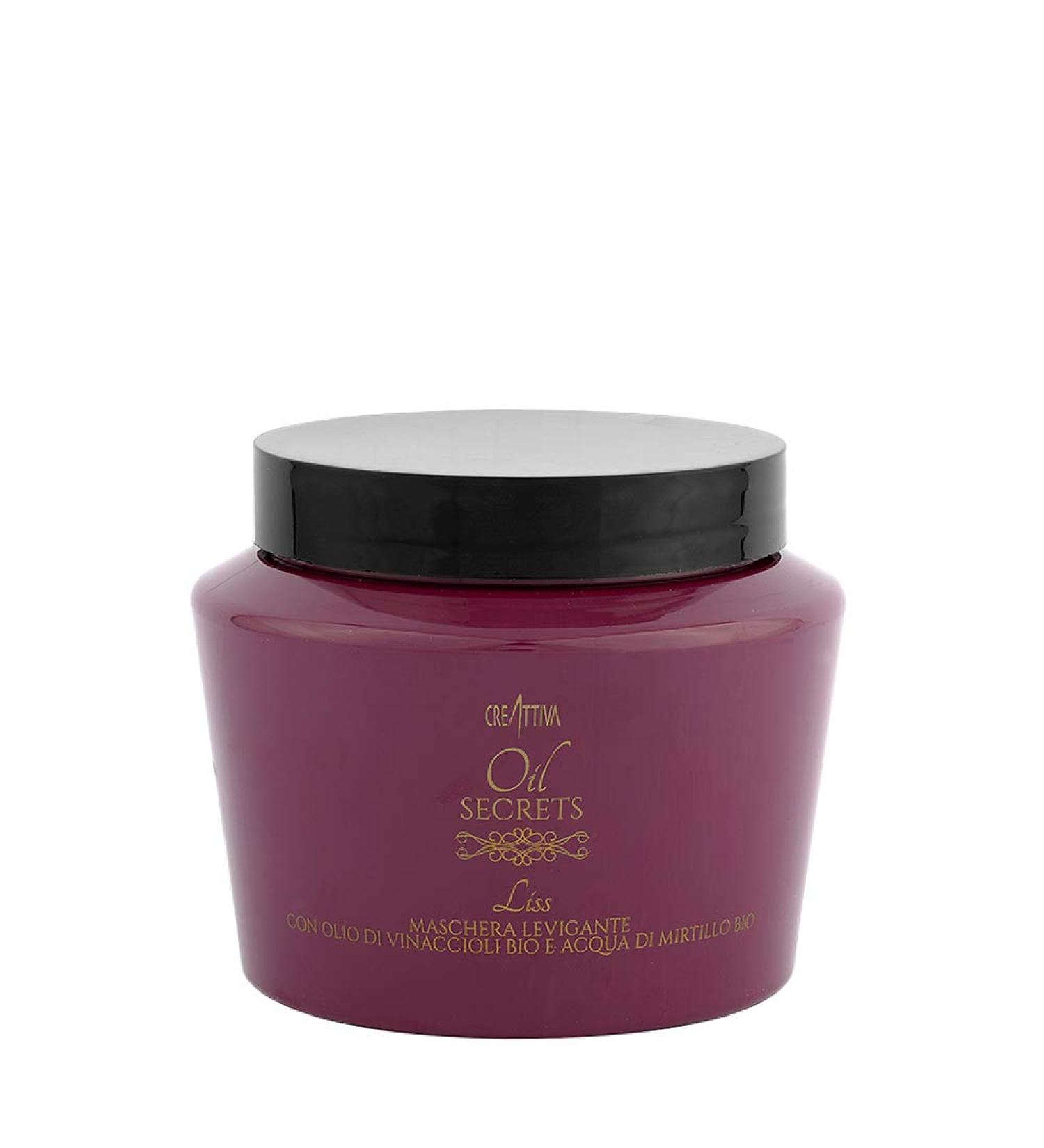 Erilia Creattiva Oil Secrets Liss Smoothing Cream 500ml Anti Frizz Mask