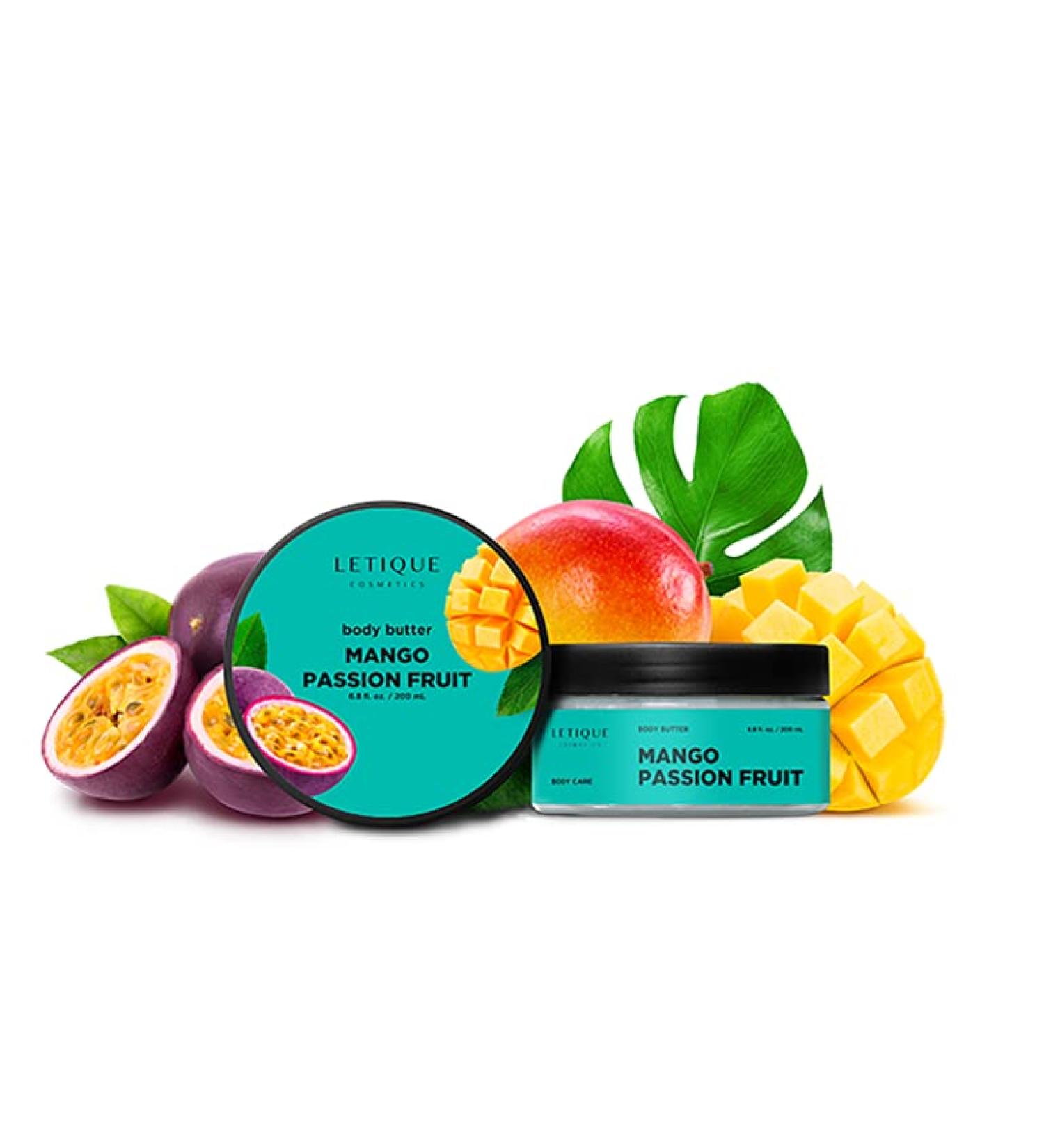 LETIQUE Cosmetics Mango Passion Fruit Body Butter Cream 200 ml