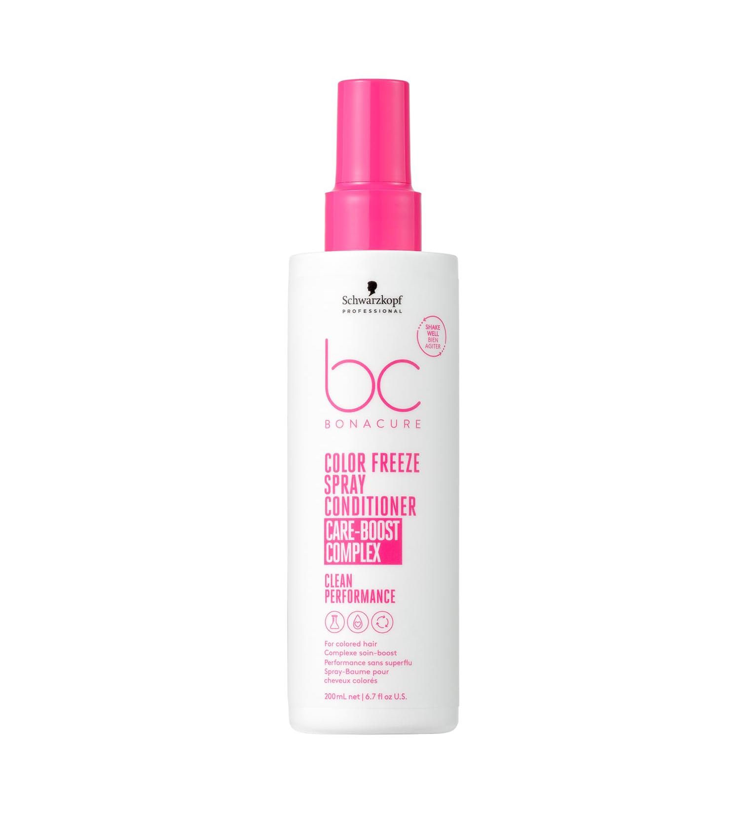 Schwarzkopf Professional Bonacure Color Freeze Spray Conditioner Pour Cheveux Color s Et Poreux Complexe De Soins V gan lasticit Am lior e Z ro Affadissement Couleur Longue Dur e D m lant 200 ml - Buy Online on GoSupps.com