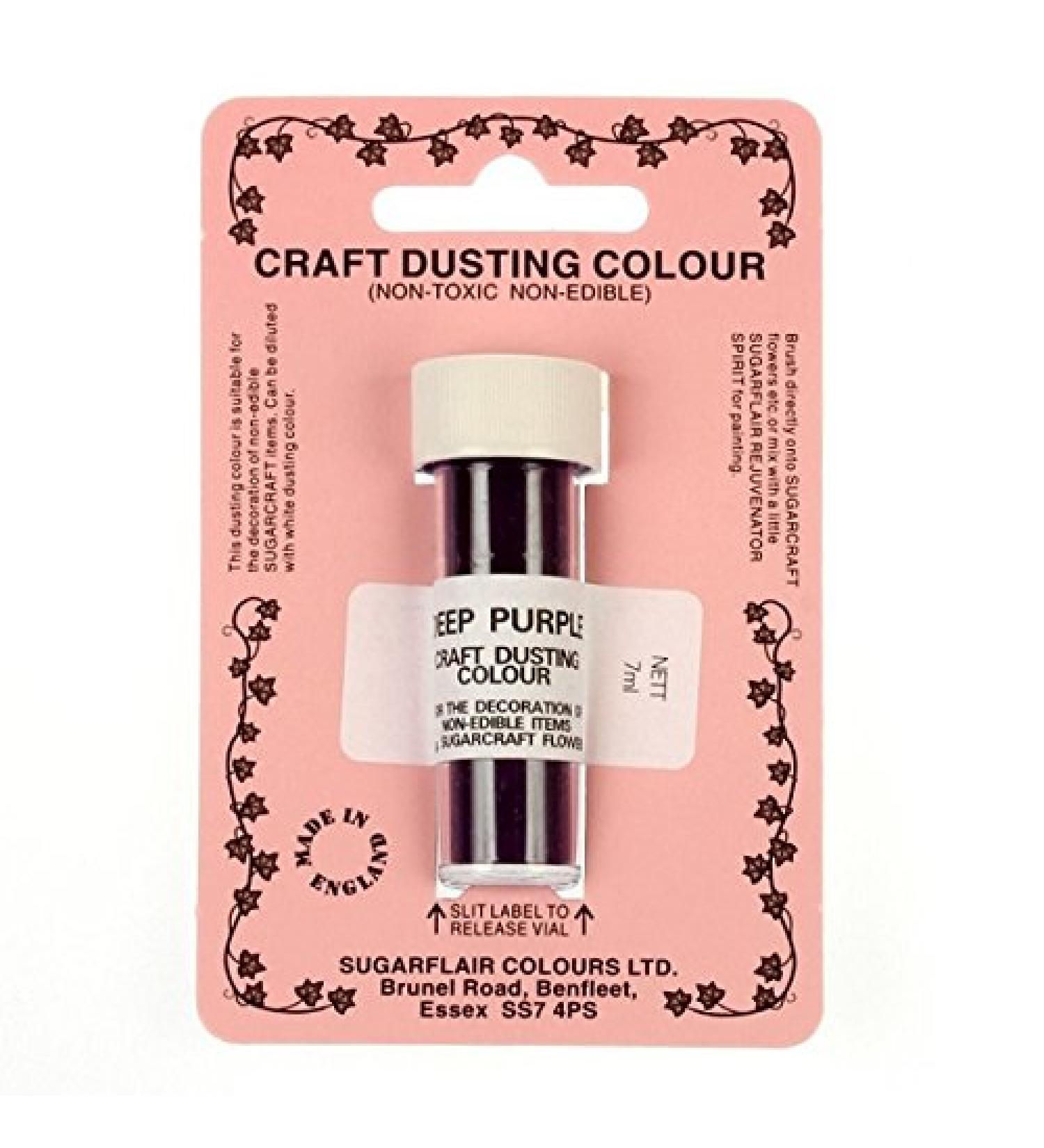 Sugarflair Craft Dusting Colours - Deep Purple