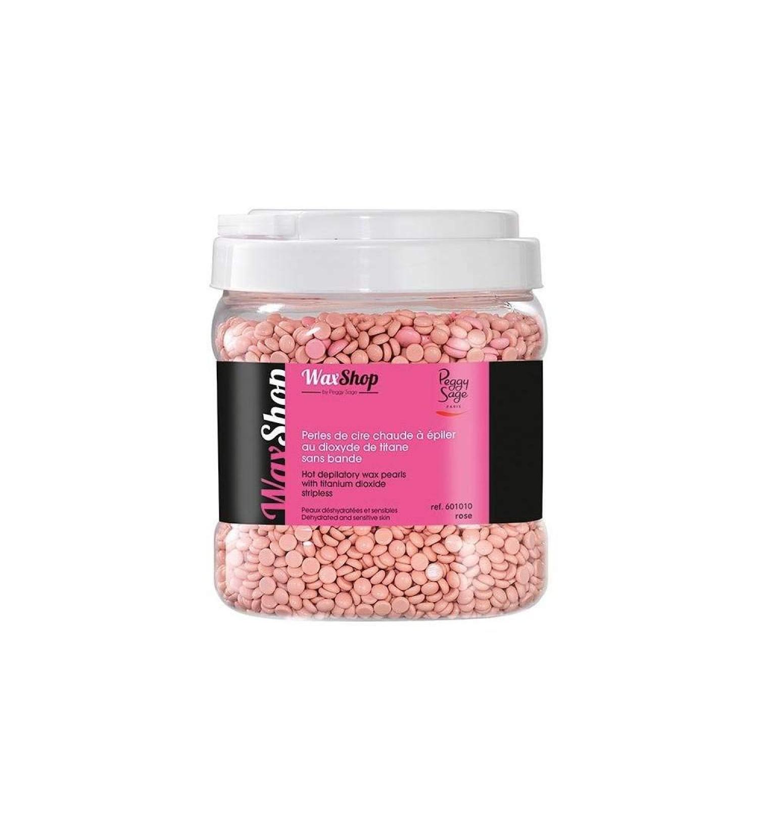 Wax Beads Traditional Recyclable Pink No Stripes 1 kg