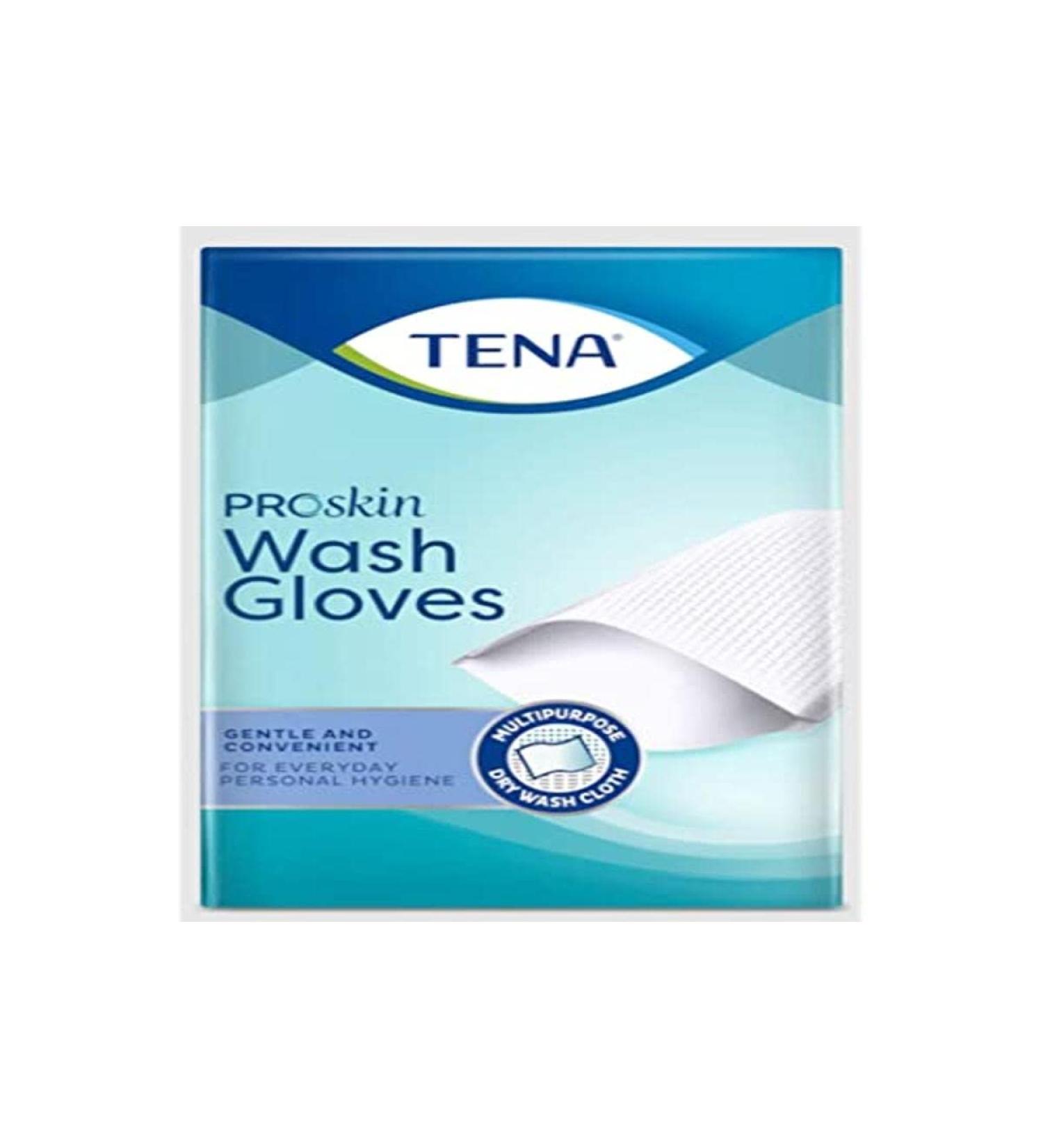 Tena Proskin Wash gloves 50 pieces