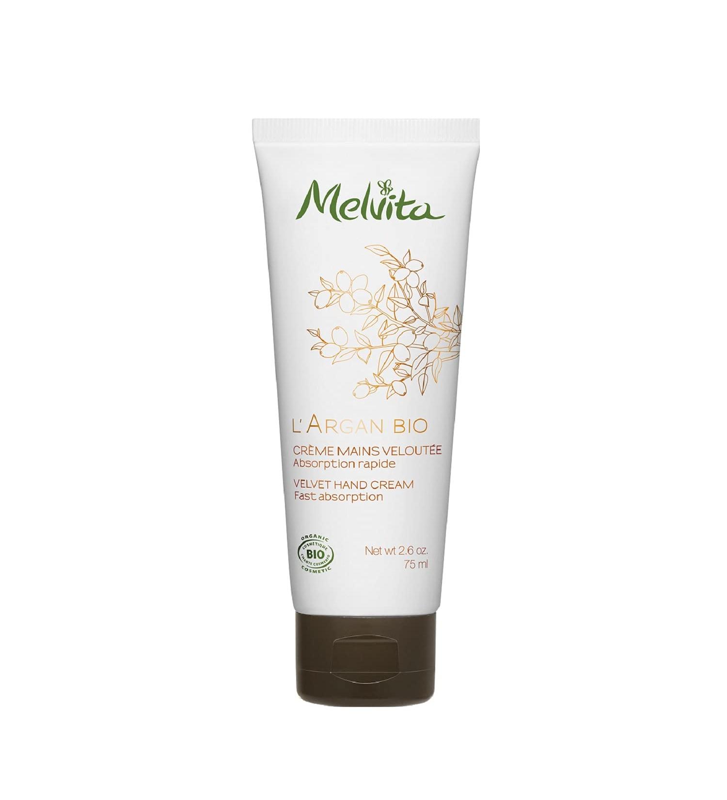 Buy Melvita L'Argan Organic Velvety Hand Cream 75ml | Nourishing & Hydrating | International Shipping Available - Buy Online on GoSupps.com