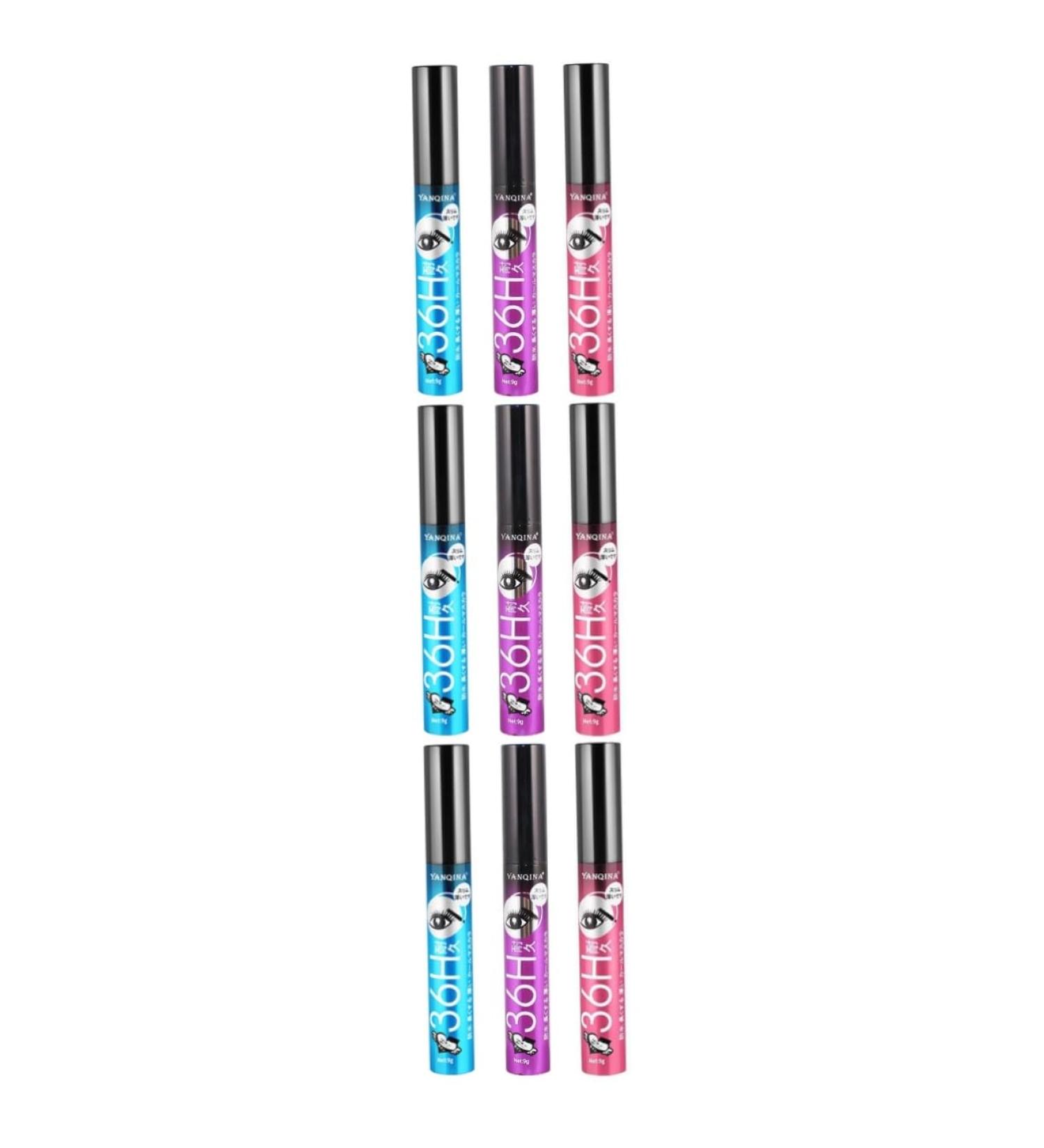 Didiseaon 9 Pcs Eyelash Mascara Extension Makeup Mascara Women Mascara Miss Brush Head Water Proof - Buy Online on GoSupps.com