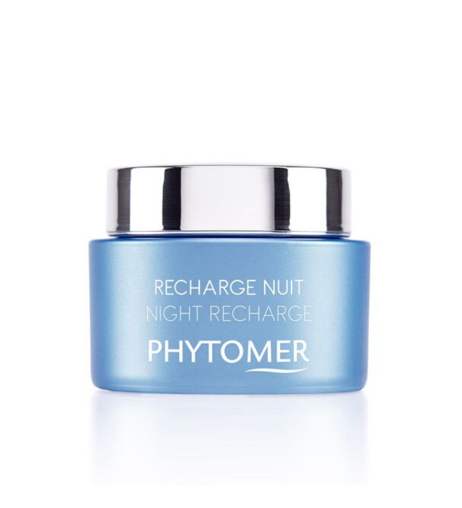 Phytomer Night Recharge Hydrating Night Cream | Anti-Aging Moisturizer for Youthful Skin | Ultra-Soothing Overnight Cream to Reduce Wrinkles & Fine Lines | 50ml - International Shipping Available - Buy Online on GoSupps.com