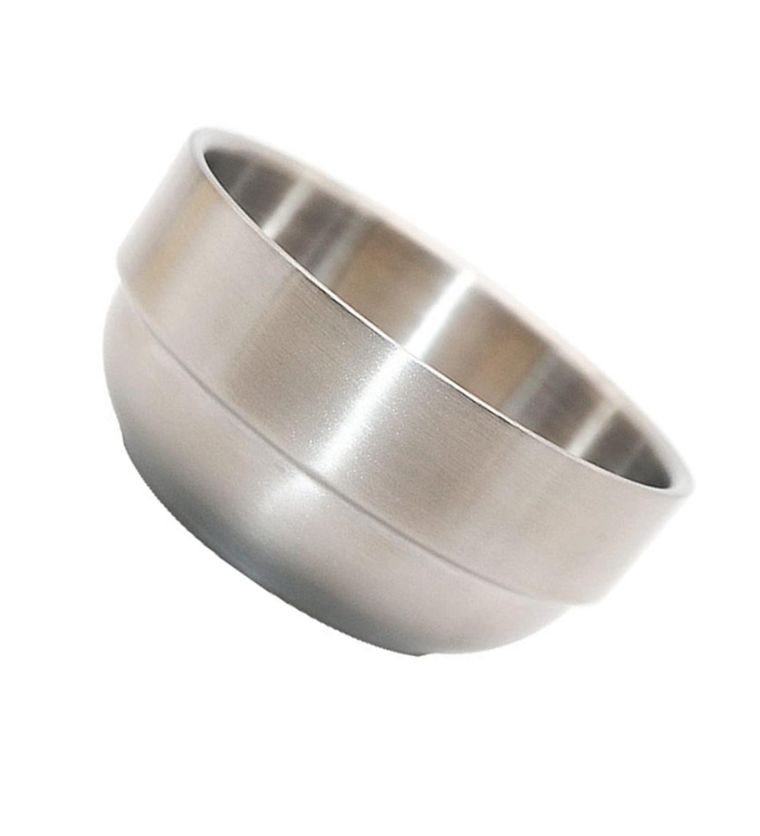 Lalafina Foam Dishwasher Mixing Bowl | Rustproof Steel Facial Cleaning Cup | 9x9x4.9cm Shaving Shell for Men | Ideal Hairdressing Accessory - Buy Online on GoSupps.com