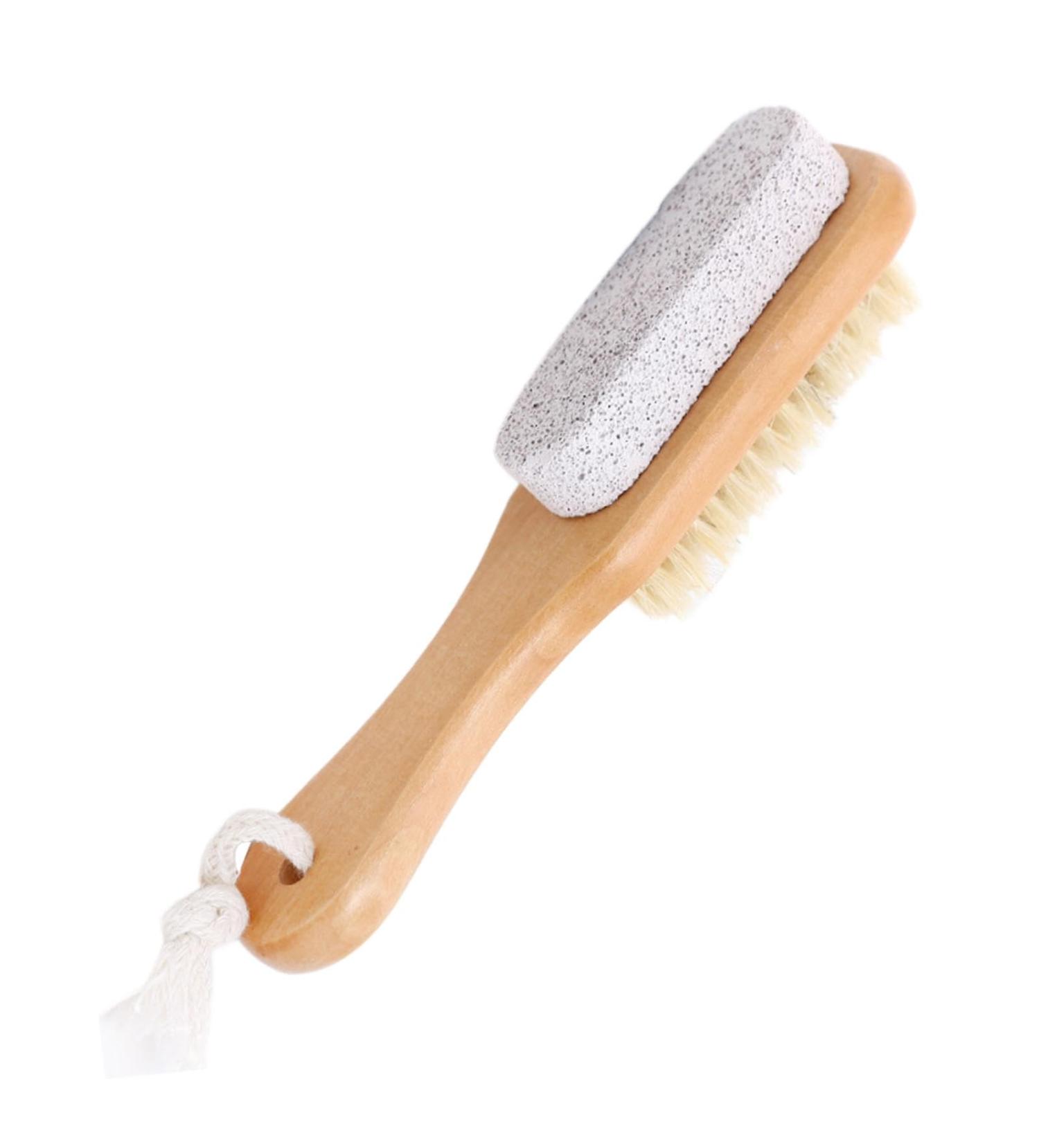 Foot Pumice Stone Soft Dual-Function Shower Foot Scrubber | Efficient -Shaped Foot Pumice Stone for Feet Dead Dry Skin Removal Callus Cracked Heels - Buy Online on GoSupps.com