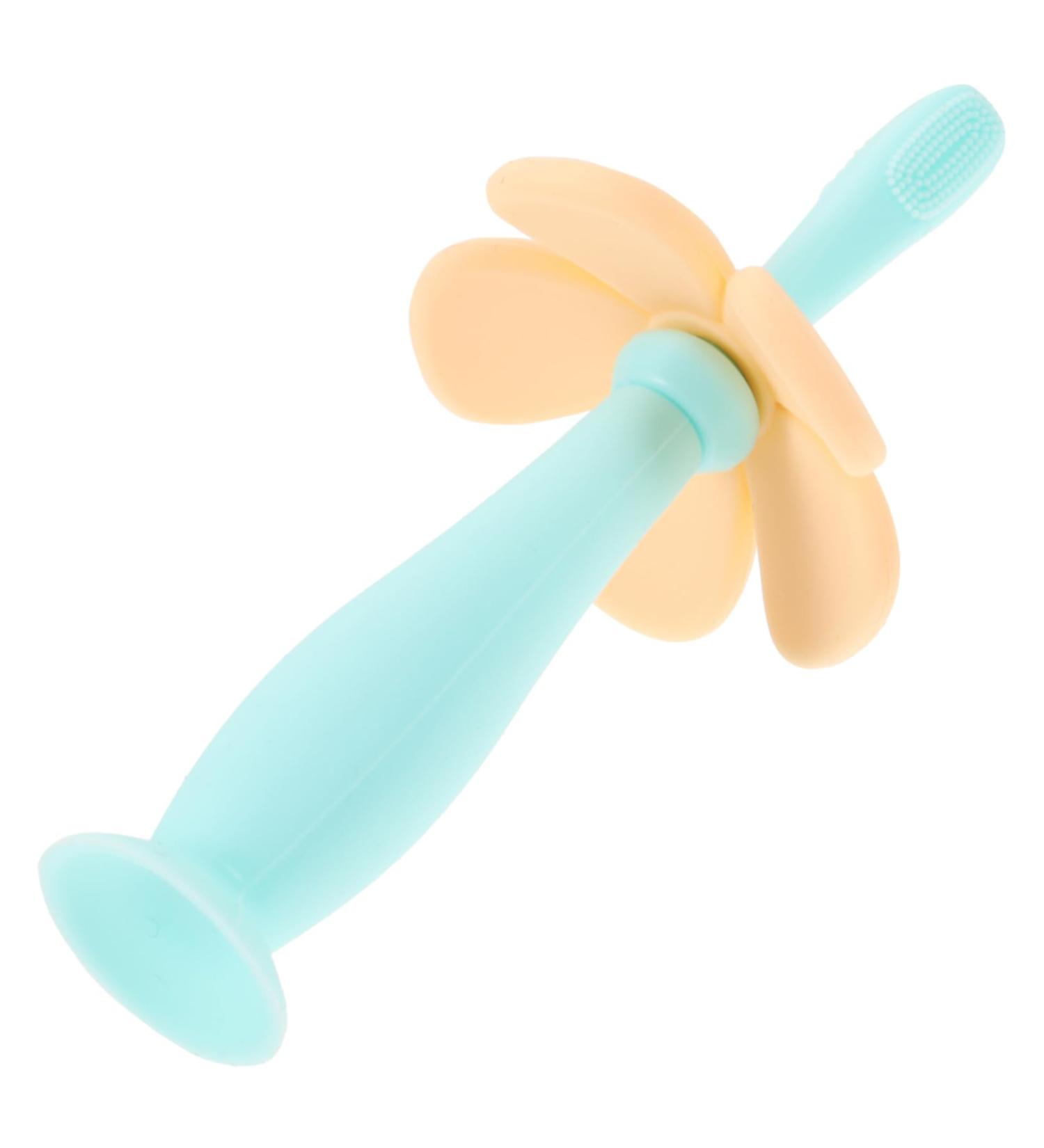 Healvian Baby Toothbrush Set - 3 STK Infant Dental Care Soft Bristles Training Toothbrushes for Children - Buy Online on GoSupps.com