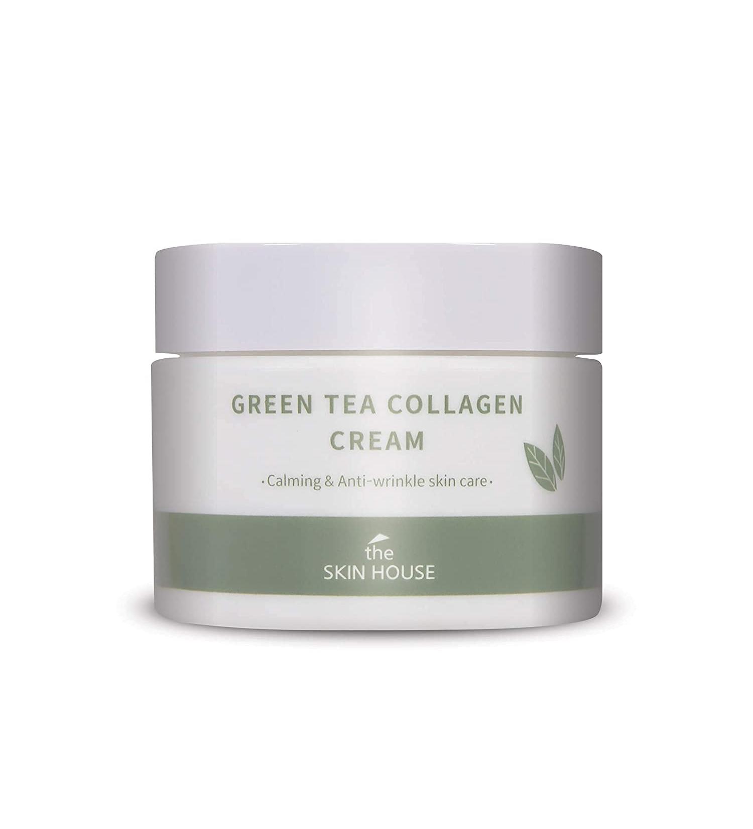 The Skin House The Skin House Green Tea Collagen Cream 50ml with collagen