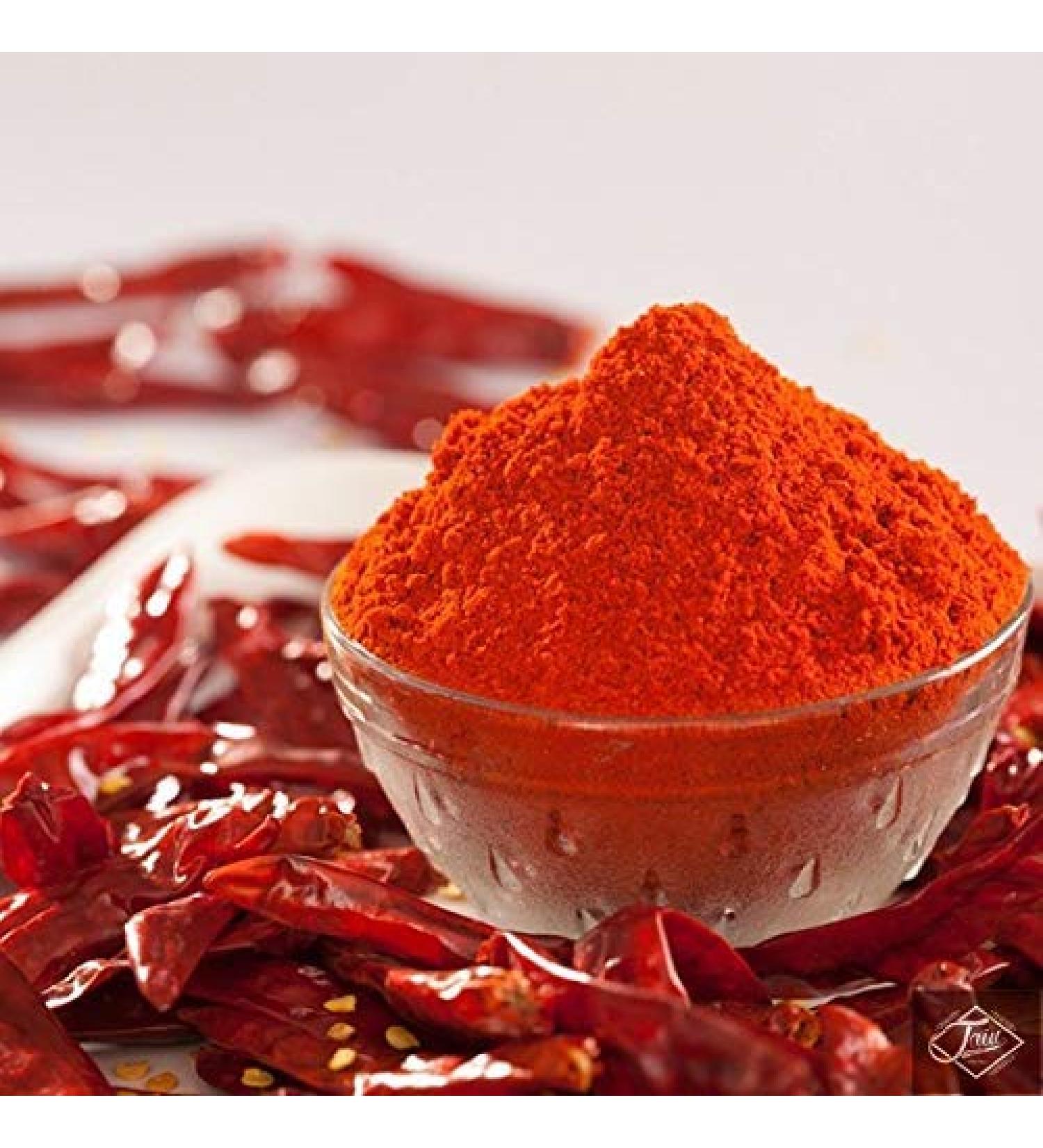Shopper's Freedom 250g of organic Indian red chili powder for cooking spices herbs chilies herbs and spices