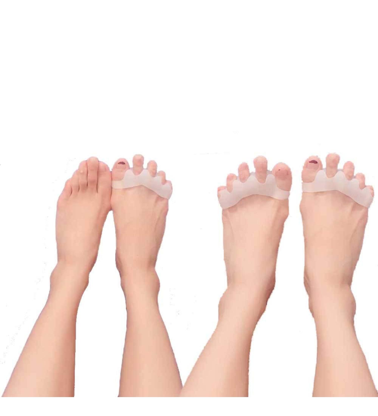 Hammer Toe Corrector & Bunion Relief Separator - One Size with 5 Holes | Ideal for Arthritis & Plantar Pain - Buy Online on GoSupps.com