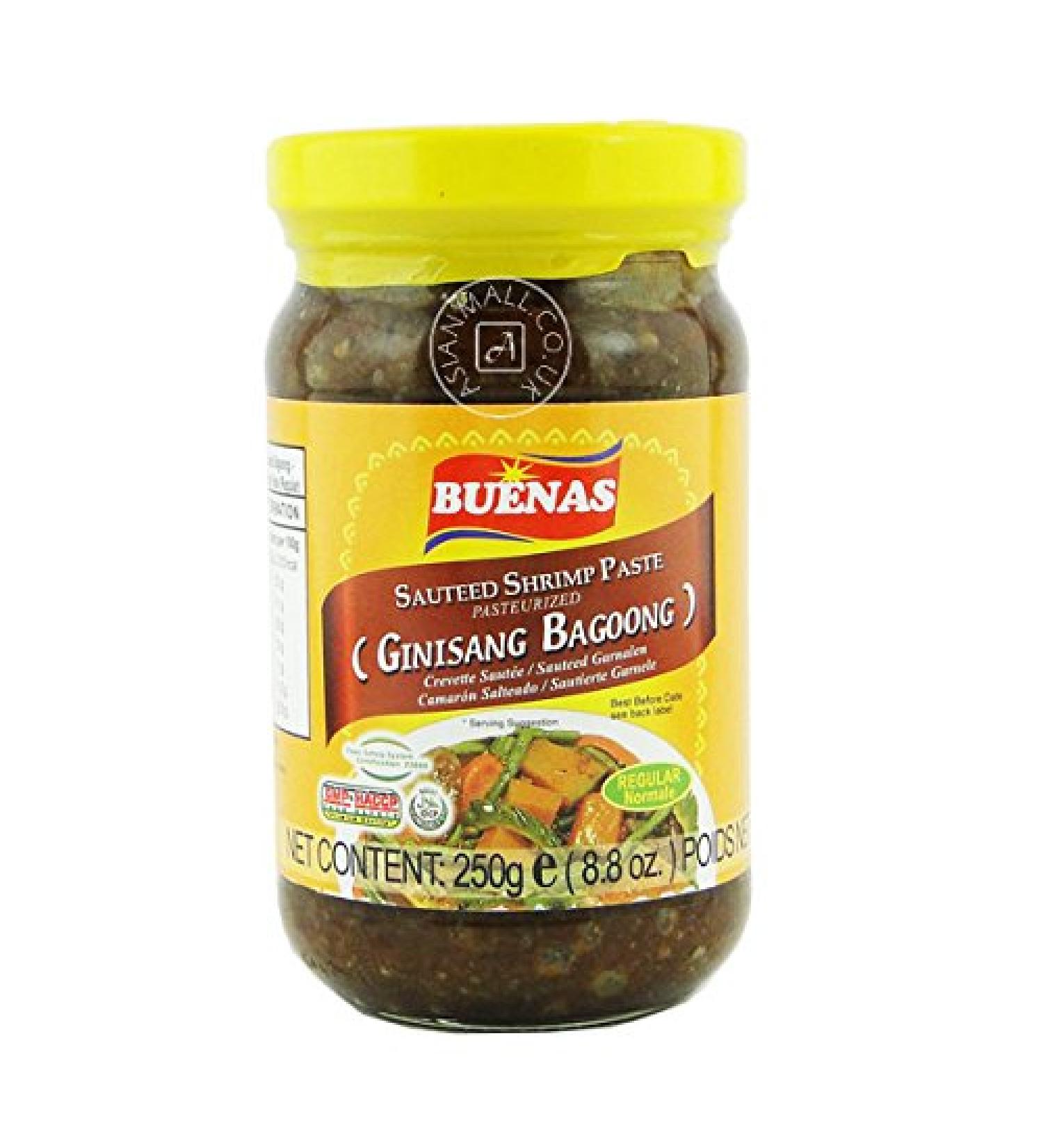BUENAS Saut ed Shrimp Paste (pasteurized) Ginisang Bagoong - Regular 250 g