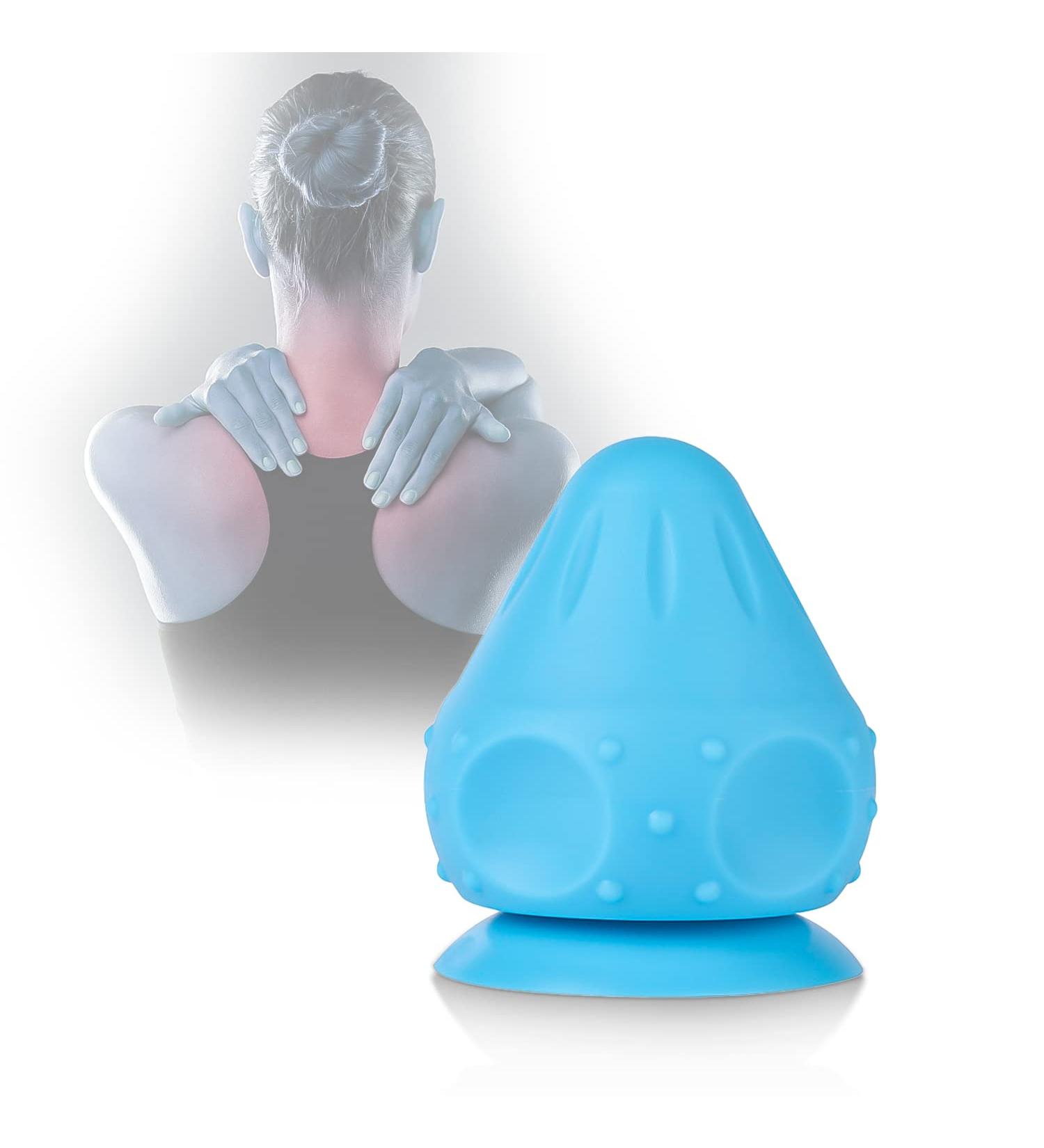 Byffoer Trigger Point Presser - Fascia Massage Ball with Suction Cup for Feet Hands Back & Legs | Enhance Recovery & Flexibility - Buy Online on GoSupps.com