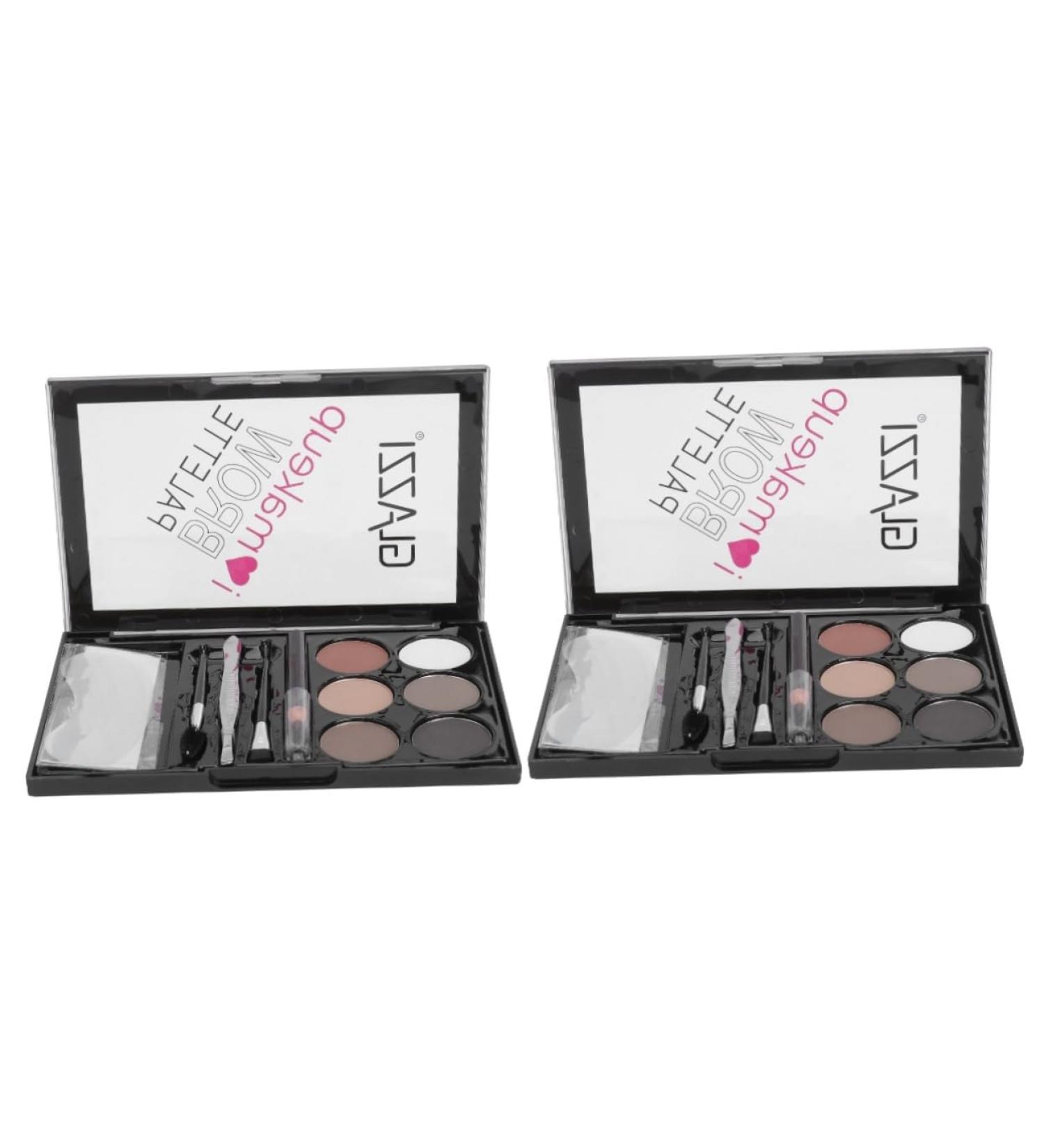 PLAFOPE 2 Sets Eyebrow Powder Set Lit e Six-color Eyebrow Powder Eyeow Mp e Eyebrow Filler Eyebrow Kit Abs - Buy Online on GoSupps.com