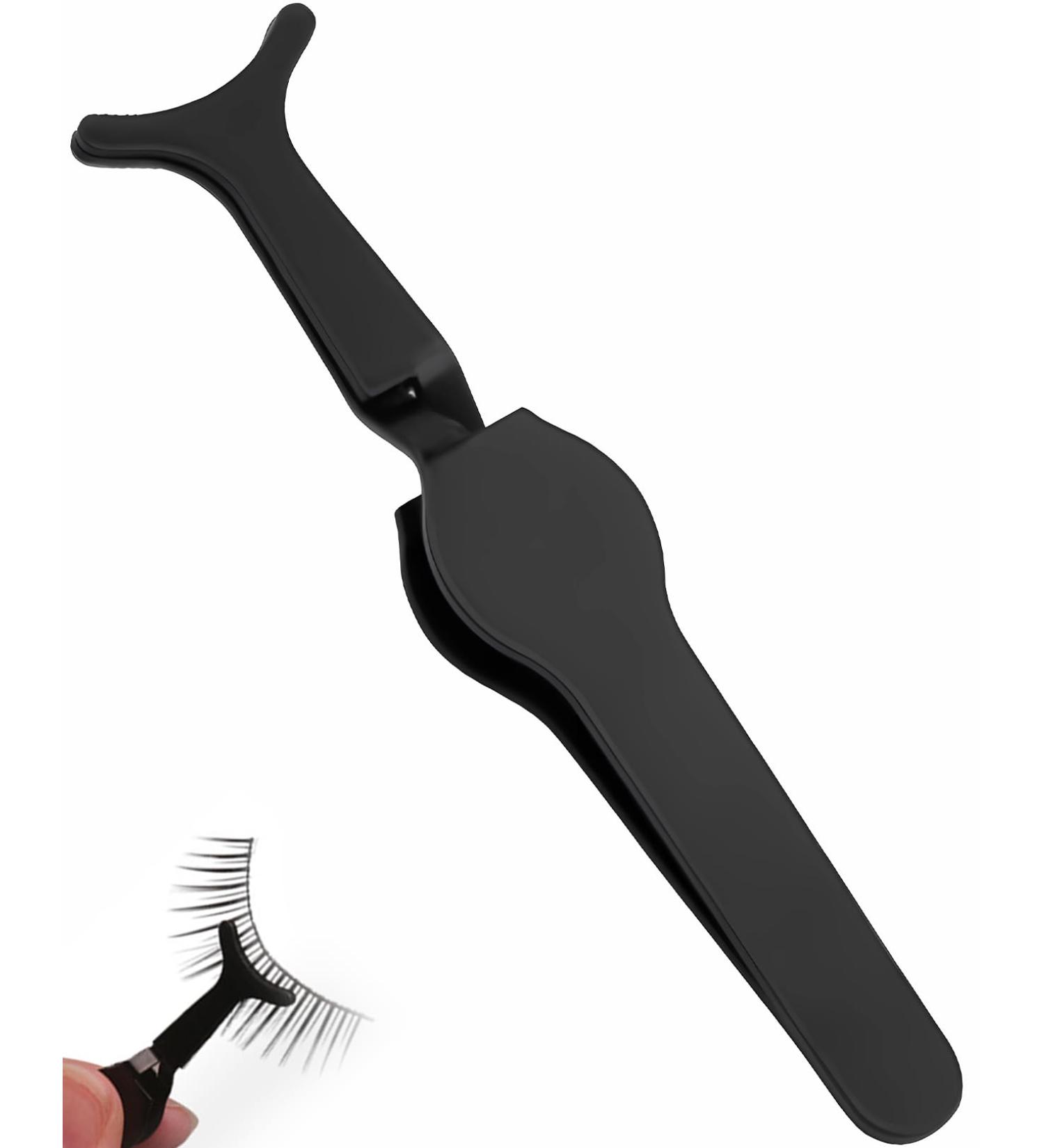 Eyelash Applicator Tool Black Lash Applicator Tool Stainless Steel for Loading and Unloading False Eyelashes - Buy Online on GoSupps.com