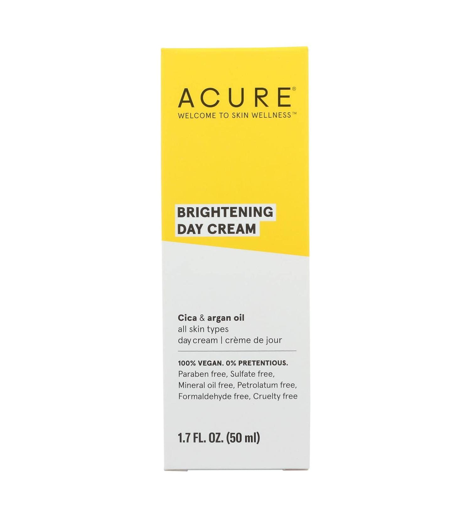 Acure Day Cream - Gotu Kola Extract and Chlorella - 1.75 FL oz.