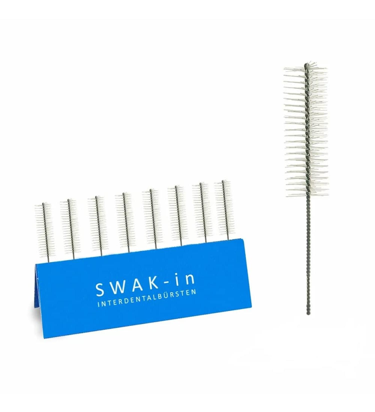 Swak SWAK-in interchangeable brushes - blue 8 pcs. (1)