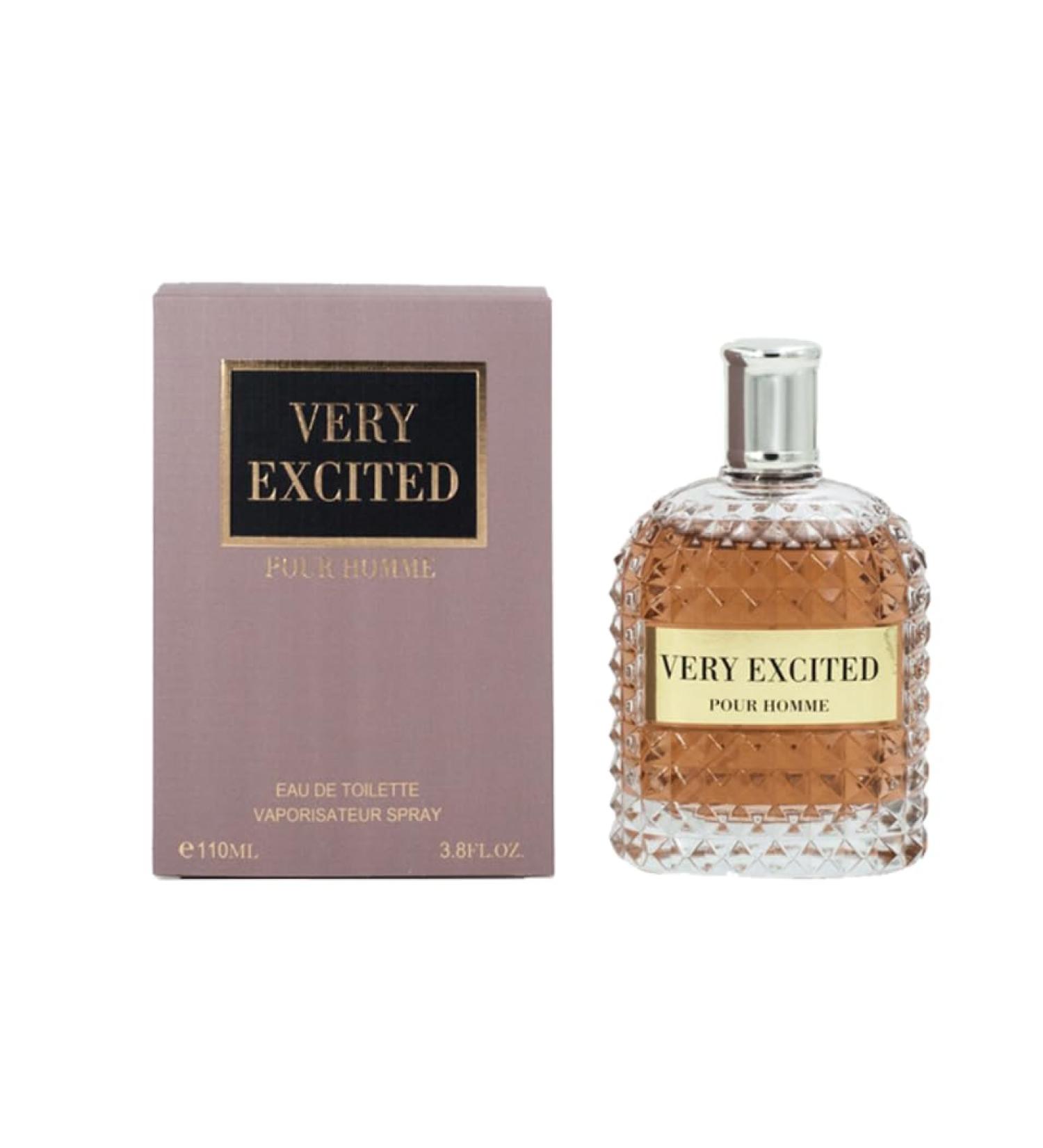 Very Excited Pour Homme Cologne for Men 3.8oz/110ml Eau de toilette (Our Impression of Valentine Uomo) Natural Spray For Men Very Excited 3.8 Fl Oz (Pack of 1) - Buy Online on GoSupps.com