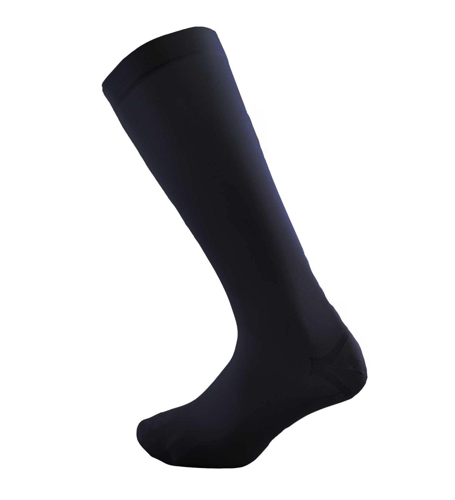 Super Stretch Men's Big & Tall Compression Socks 15-20 mmHg Easy On/Off 1 Pair (13-16 Black) International Shipping Available - Buy Online on GoSupps.com
