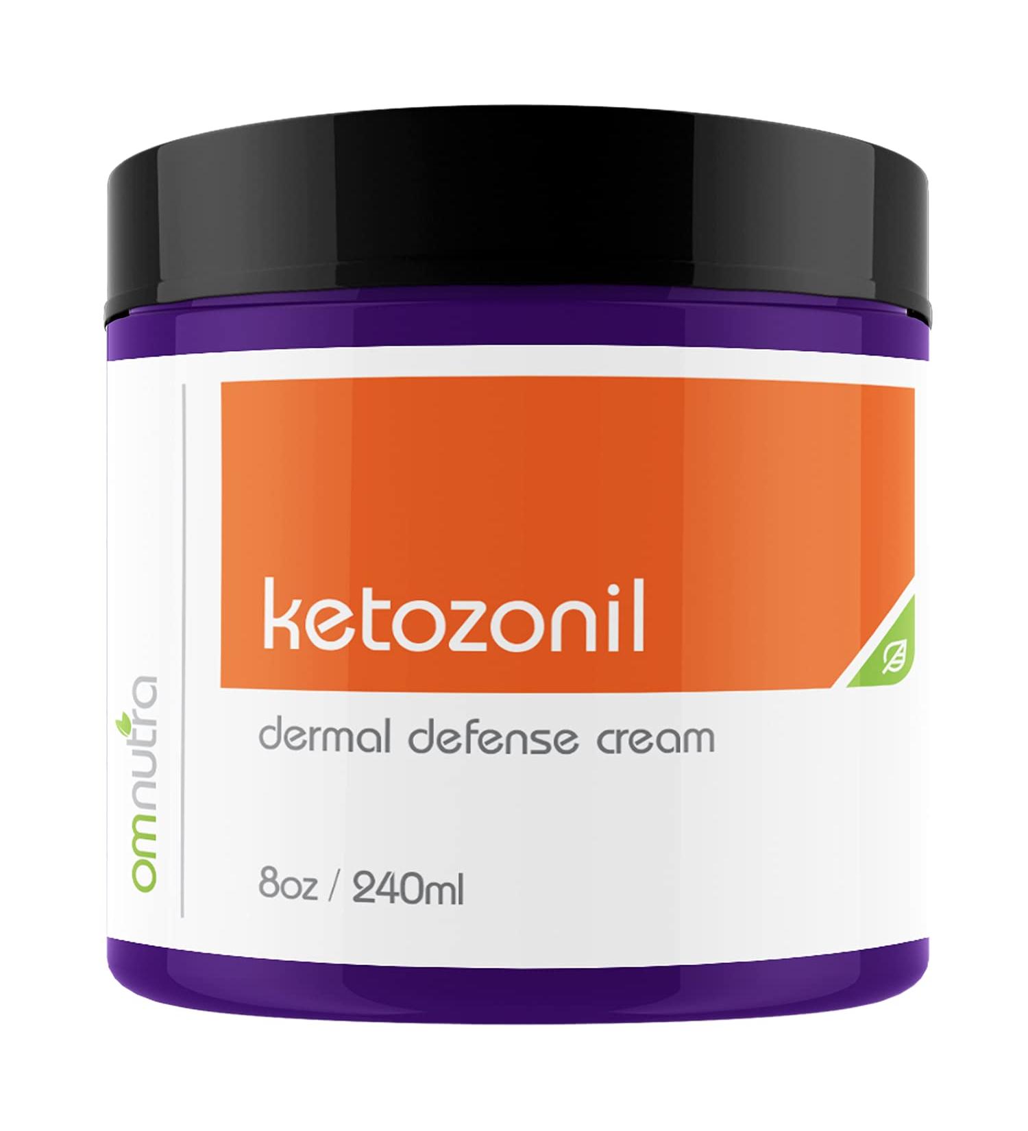 Ketozonil Extra Strength Skin Defense Cream - 8oz Organic Athletes Foot & Jock Itch OTC Treatment - Buy Online on GoSupps.com