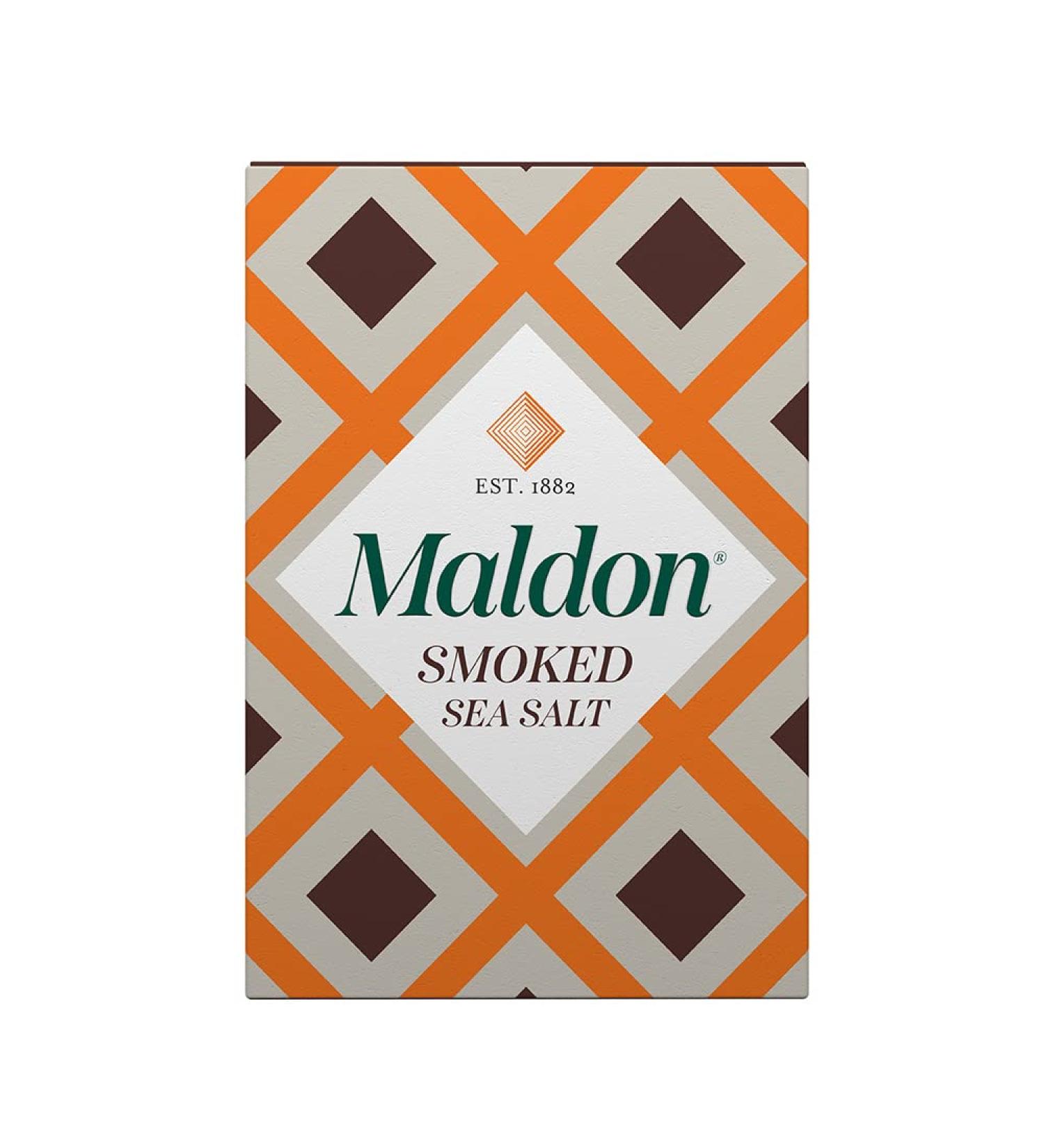 Maldon Smoked Sea Salt Flakes 4.4 oz - Authentic Flavors in Convenient Pack of 1 - Buy Online on GoSupps.com