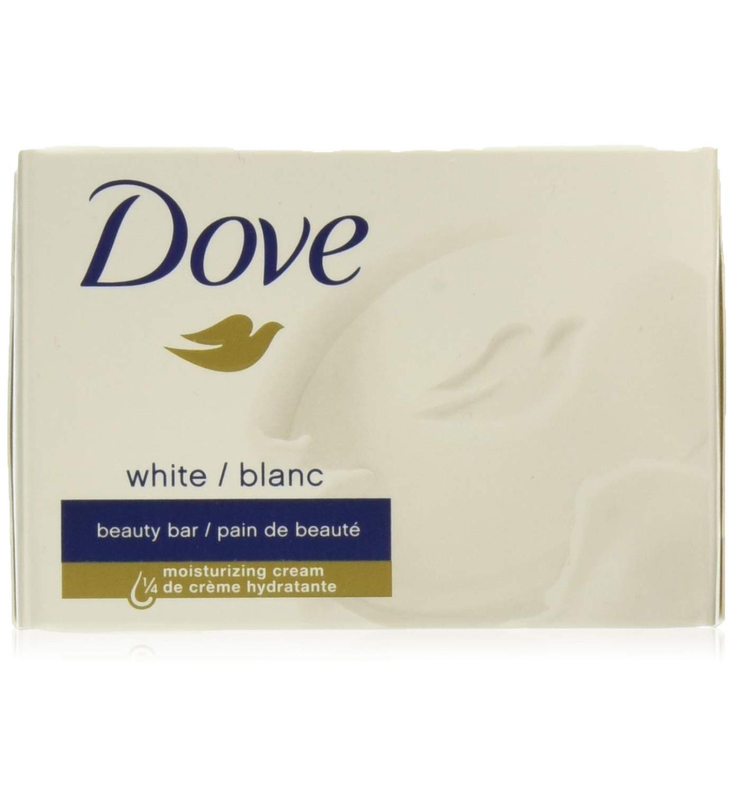 DOVE Beauty Bar White 4 oz - Buy 2 Bars for Ultimate Softness | International Shipping Available - Buy Online on GoSupps.com