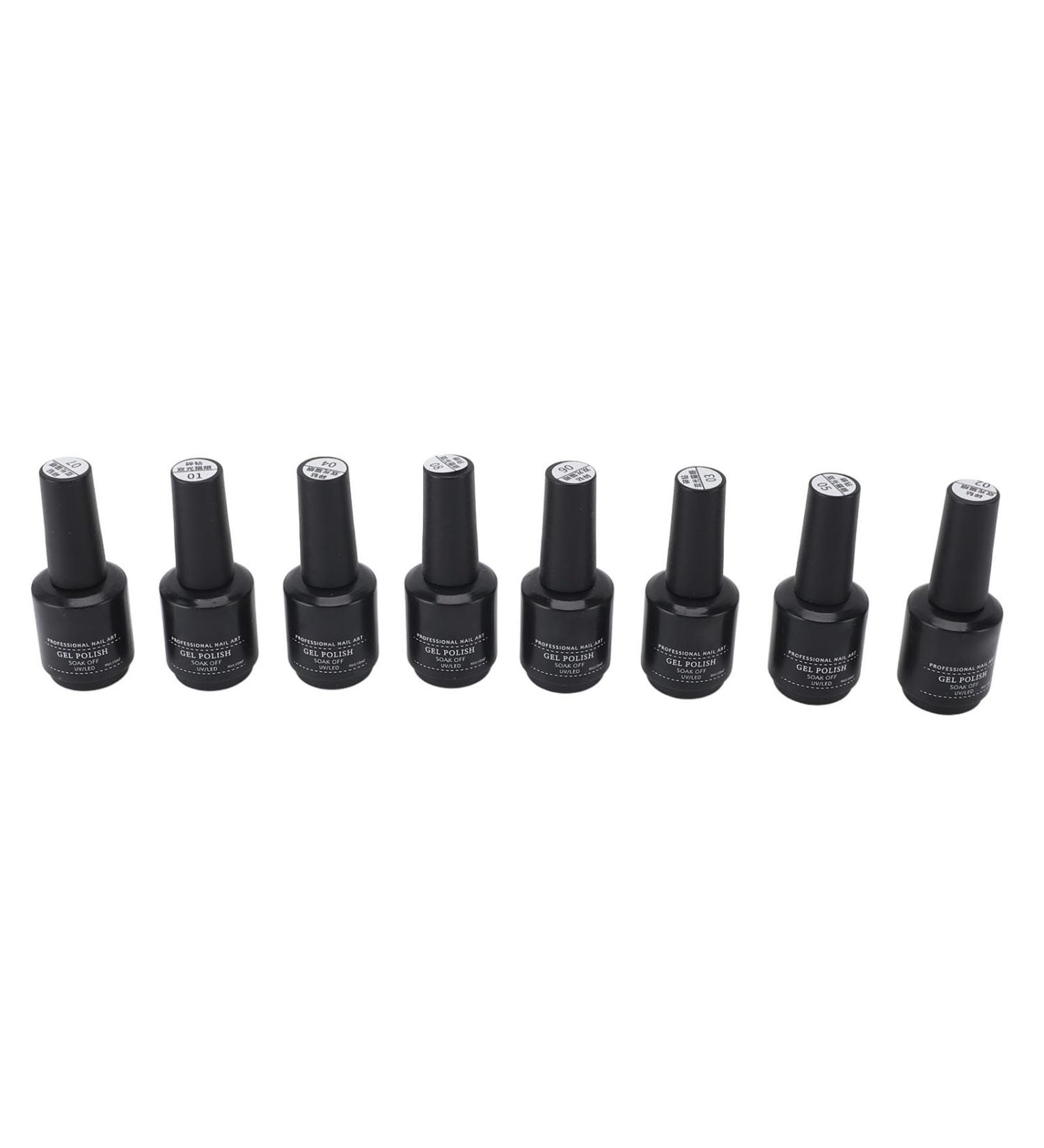 Holographic Nail Polish Professional Holographic Nail Art Polish 8 Colors for Salon DIY - Buy Online on GoSupps.com