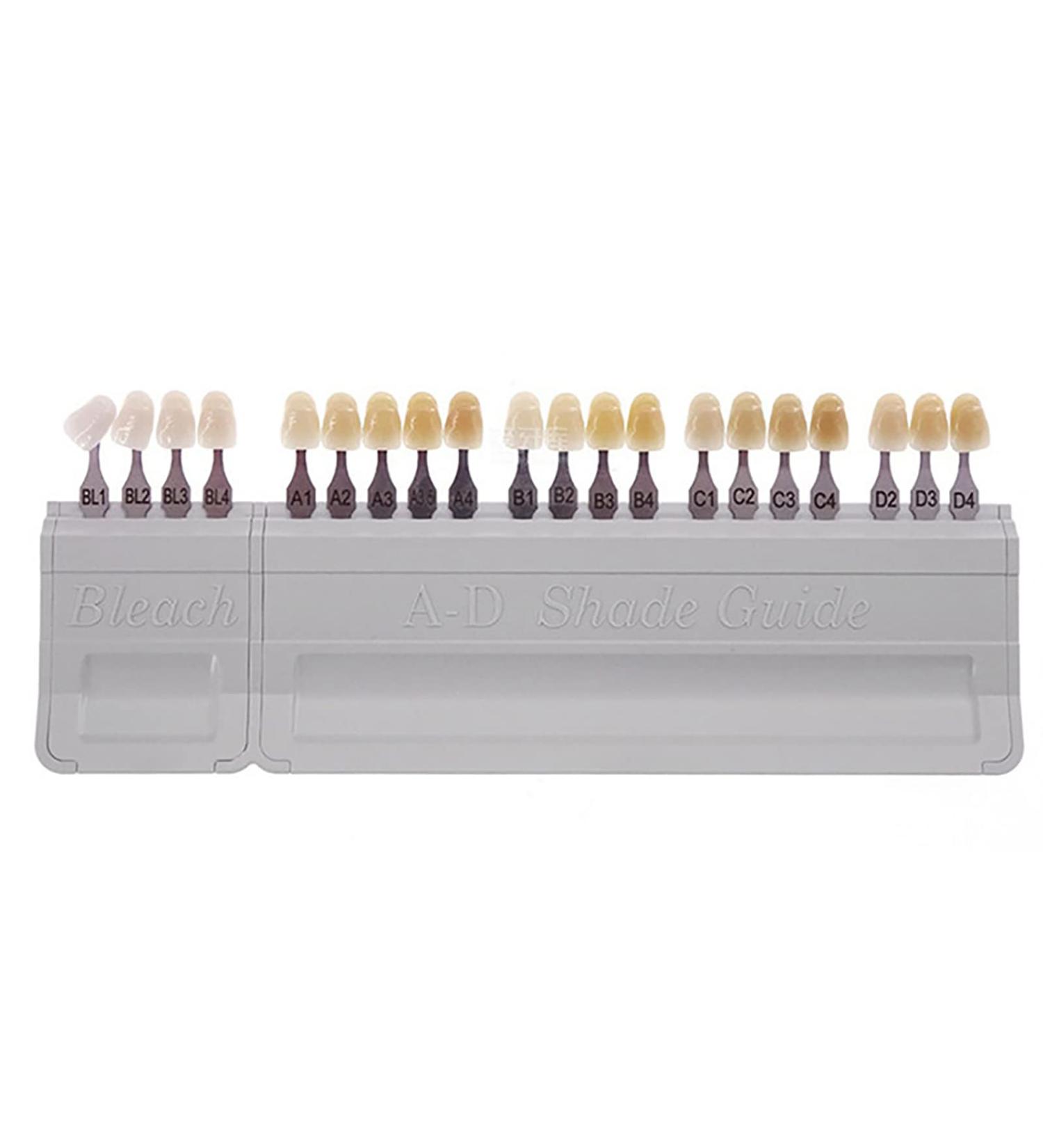 IKSV Mais Dental Teeth Shade Guide - Professional 29 Color Whitening Set with Engraved Numbering for Accurate Shade Tracking - Buy Online on GoSupps.com