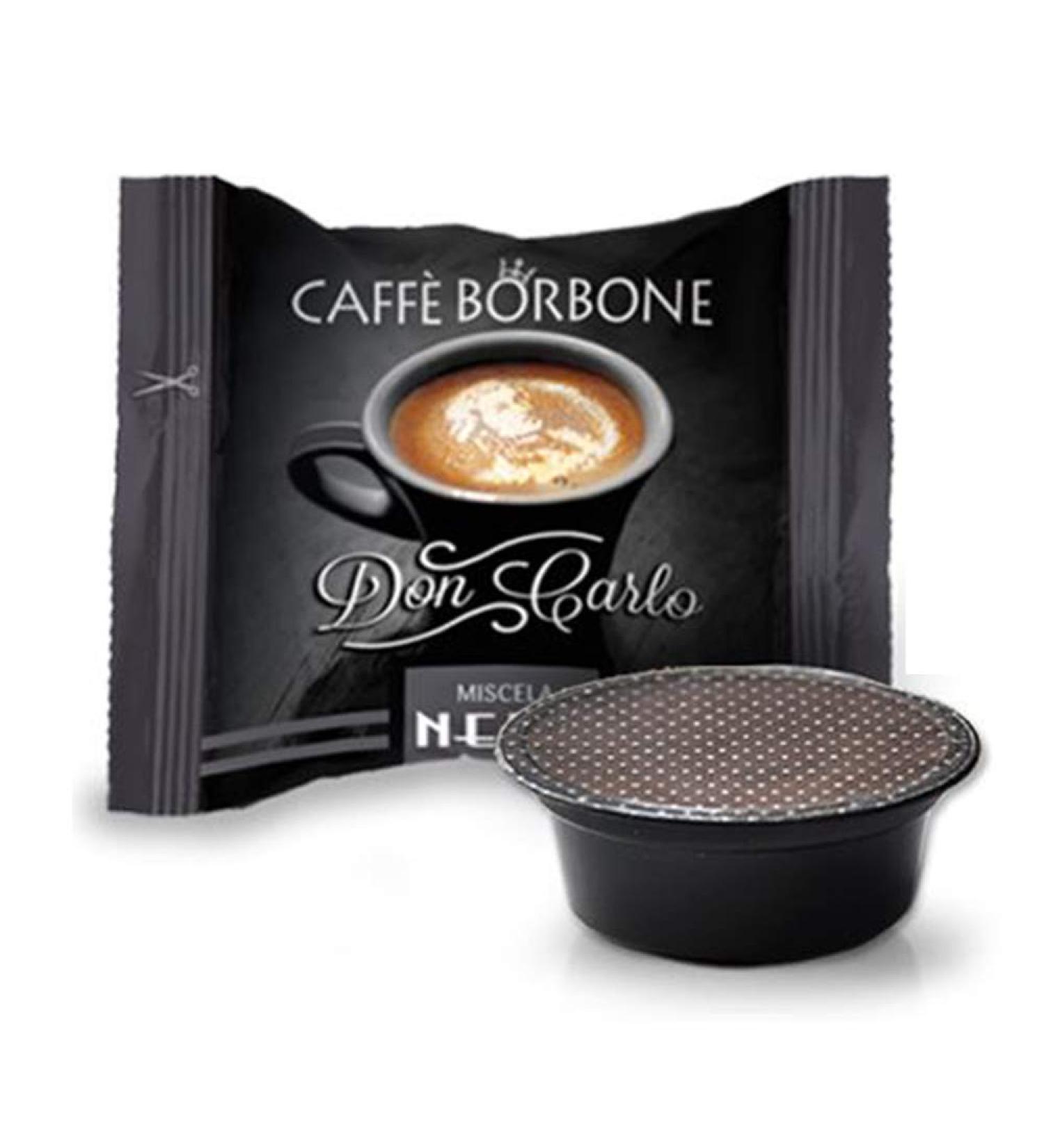 600 capsules Borbone Don Carlo black blend coffee