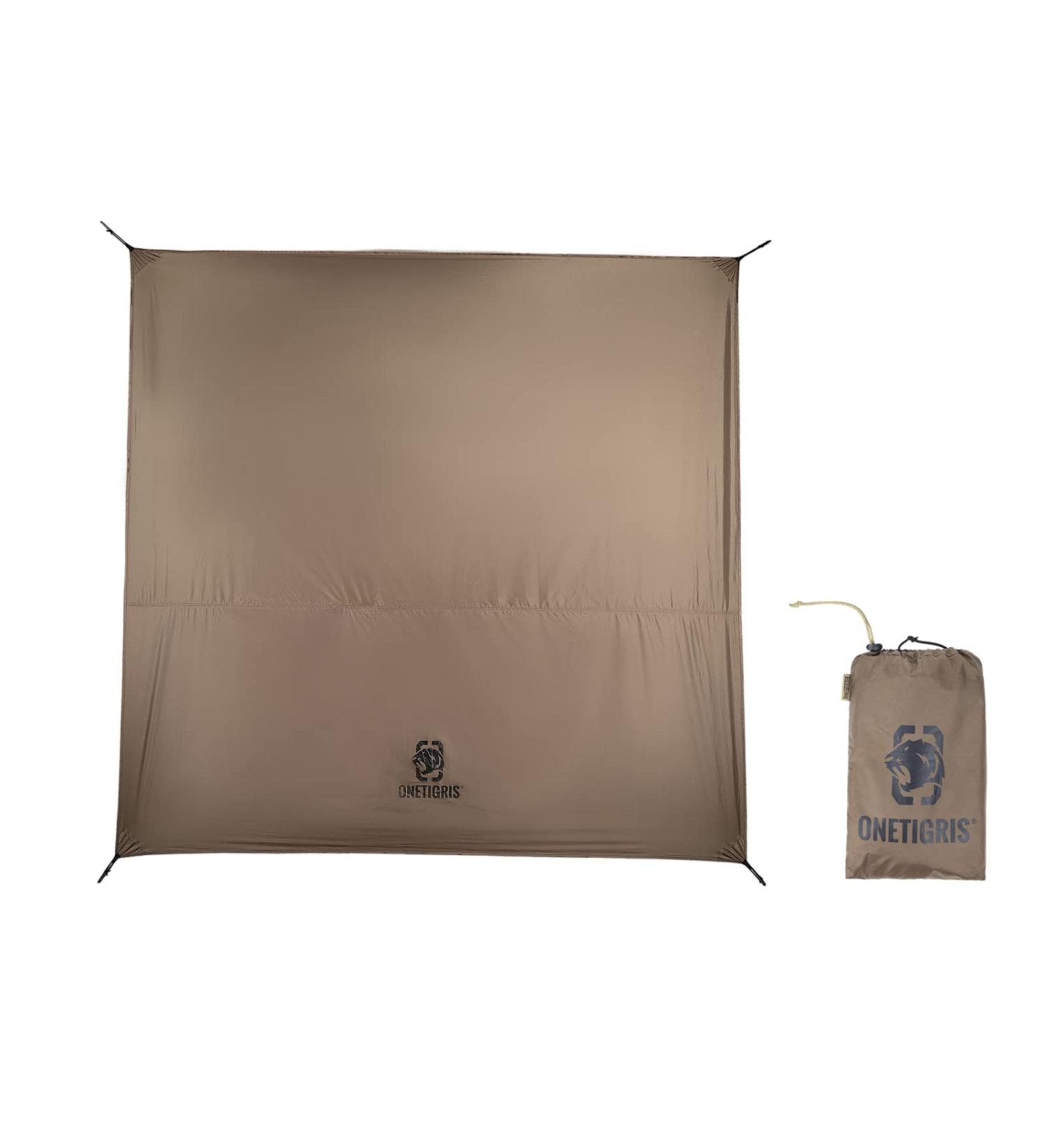 OneTigris 94x94 Large Waterproof Camping Tarp: Lightweight & Multifunctional - Buy Online on GoSupps.com