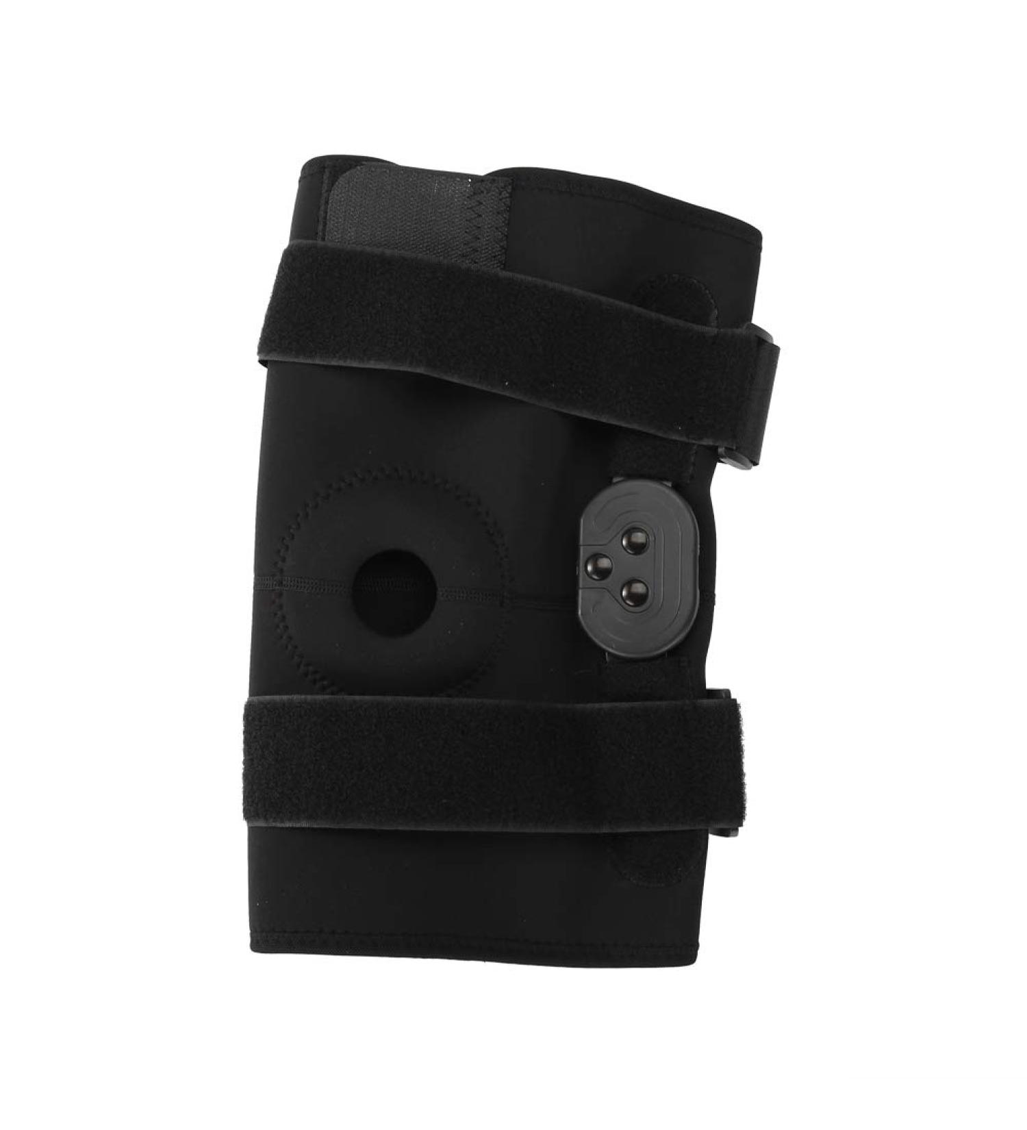 Orthopedic Knee Pads for Ligament Injury | Knee Support Brace - Black 33x22cm - Buy Online on GoSupps.com