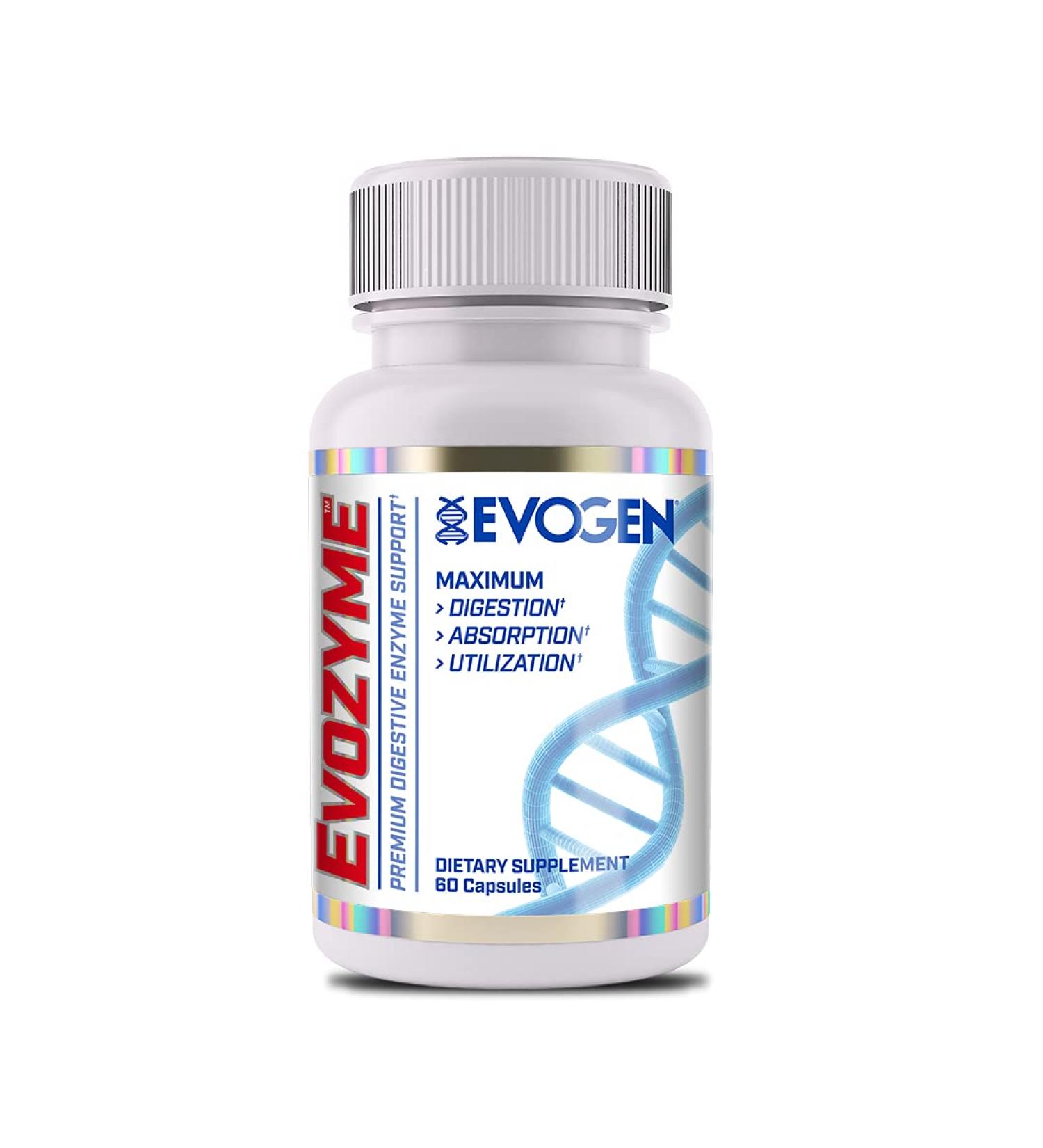 Buy Evozymes - 60 Caps | Premium Enzyme Supplement for Digestion & Wellness | Fast International Shipping - Buy Online on GoSupps.com