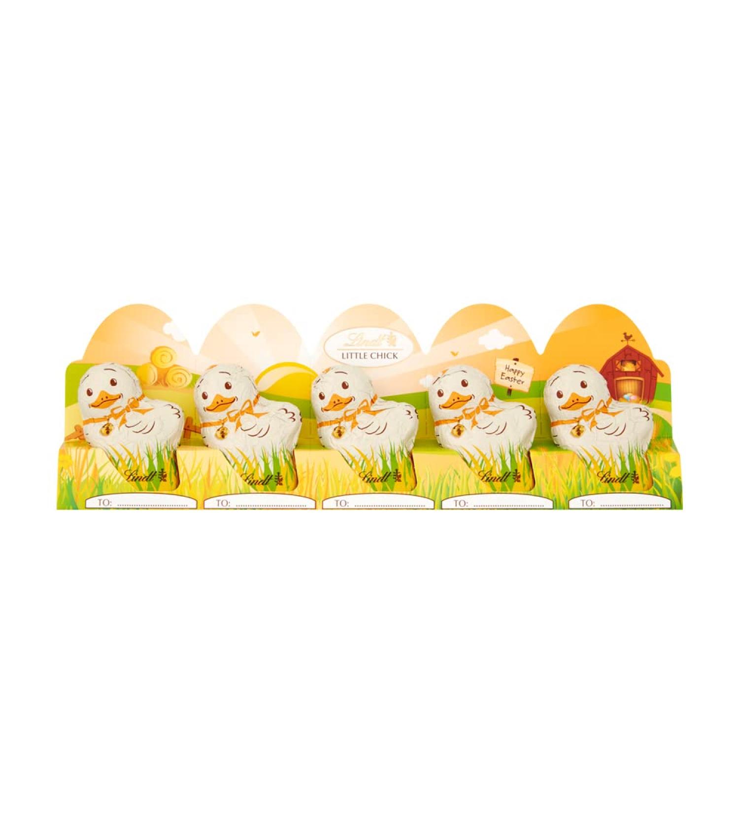 Lindt Pack of 5 Mini Milk Chocolate Chicks for Easter 5 x 10 g Pack of 3 - Buy Online on GoSupps.com