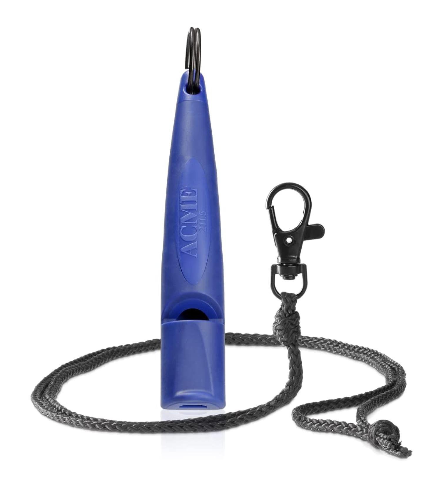 Acme Dog Whistle No. 211.5 | Free Matt Black Pipe Band | Ideal Recall Tool | Large Reach & Standardized Frequency | Buy Internationally - Alpha - Buy Online on GoSupps.com