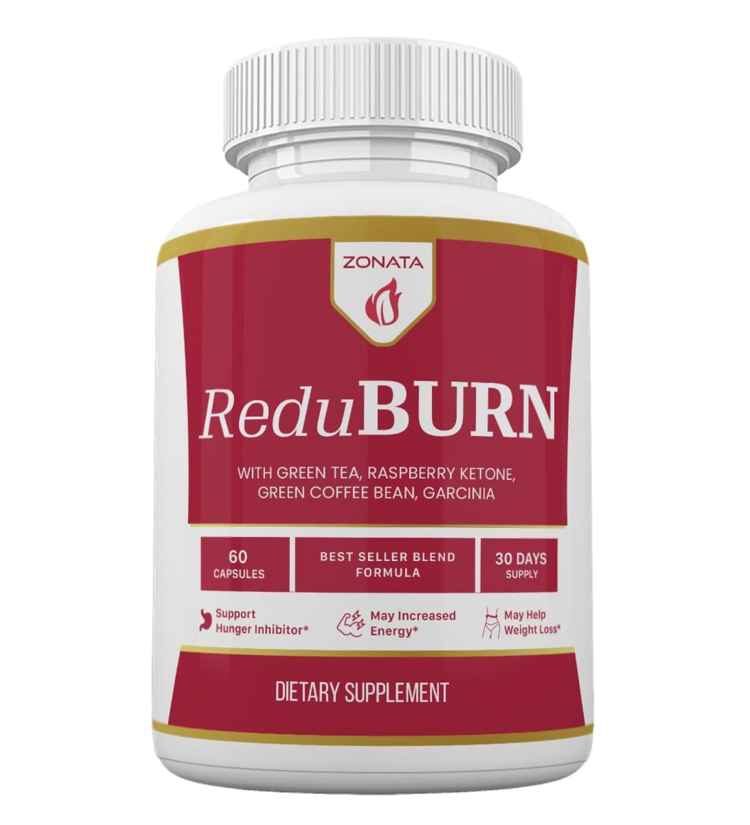 (Single Pack) Redu Burn Weight Advanced Formula - ReduBurn Weight Dietary Supplement (60 Capsules)