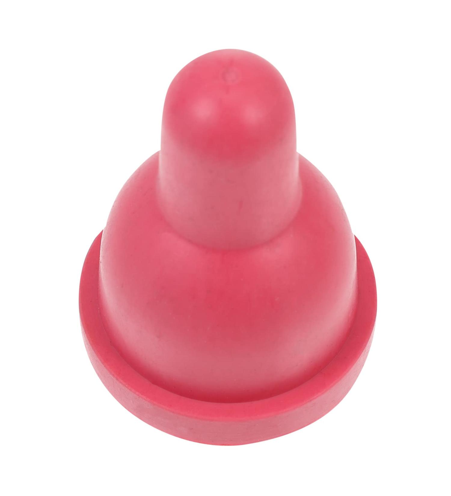 Lamb Nursing Bottle Nipples - Rubber Replacement Nipples for Goat, Sheep, Calf - Livestock Supplies in Red - Buy Online on GoSupps.com
