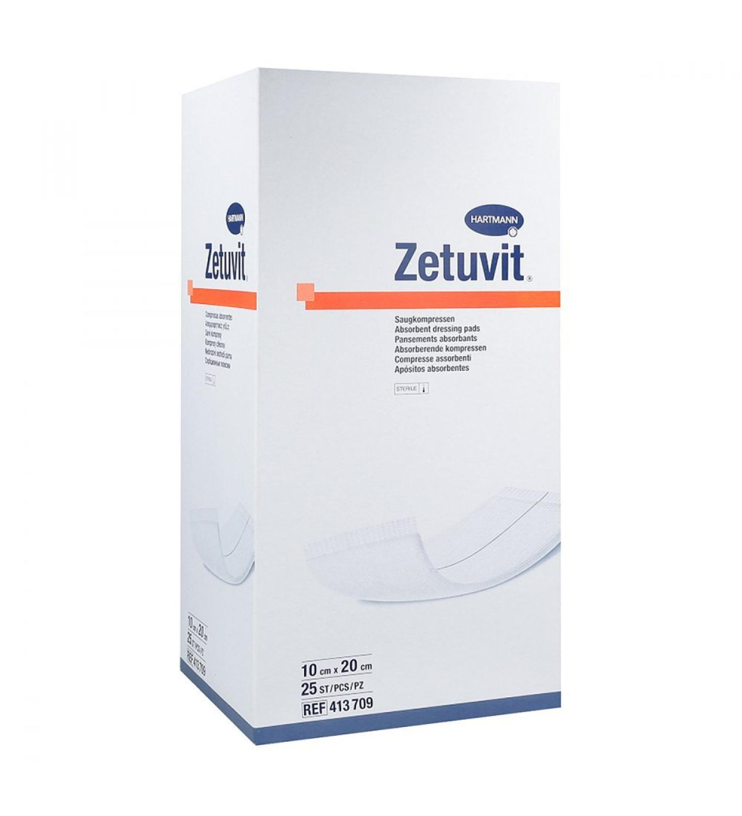 Paul Hartmann AG absorbent compress sterile 10 x 20 cm 25 pieces