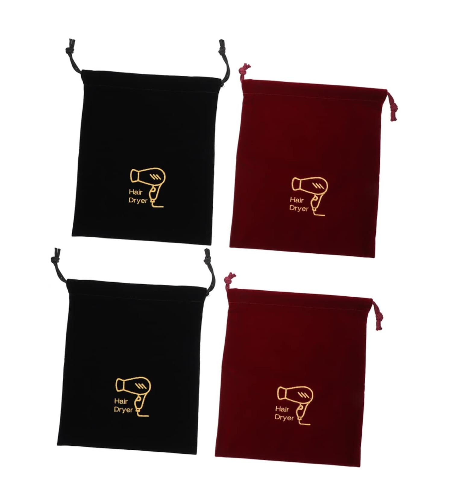 Healeved 4pcs Storage Bag Hair Dryer Bags Bag Storage Organizer Hair Dryer Organizers Hair Dryer Case Fabric - Buy Online on GoSupps.com